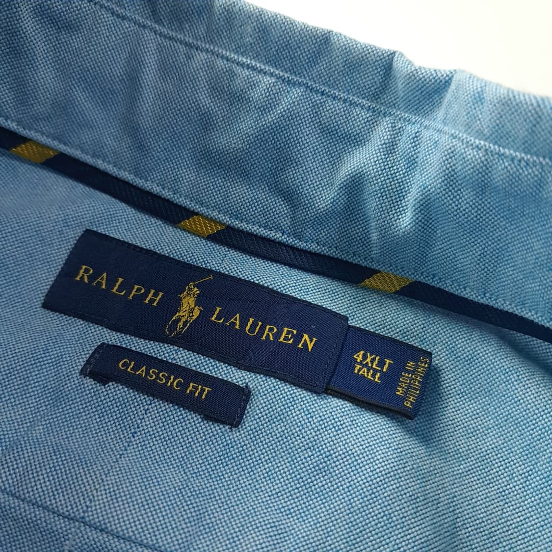 CK312 4XLT 폴로 00s 멀티포니 클래식블루 셔츠 남방 상품이미지3