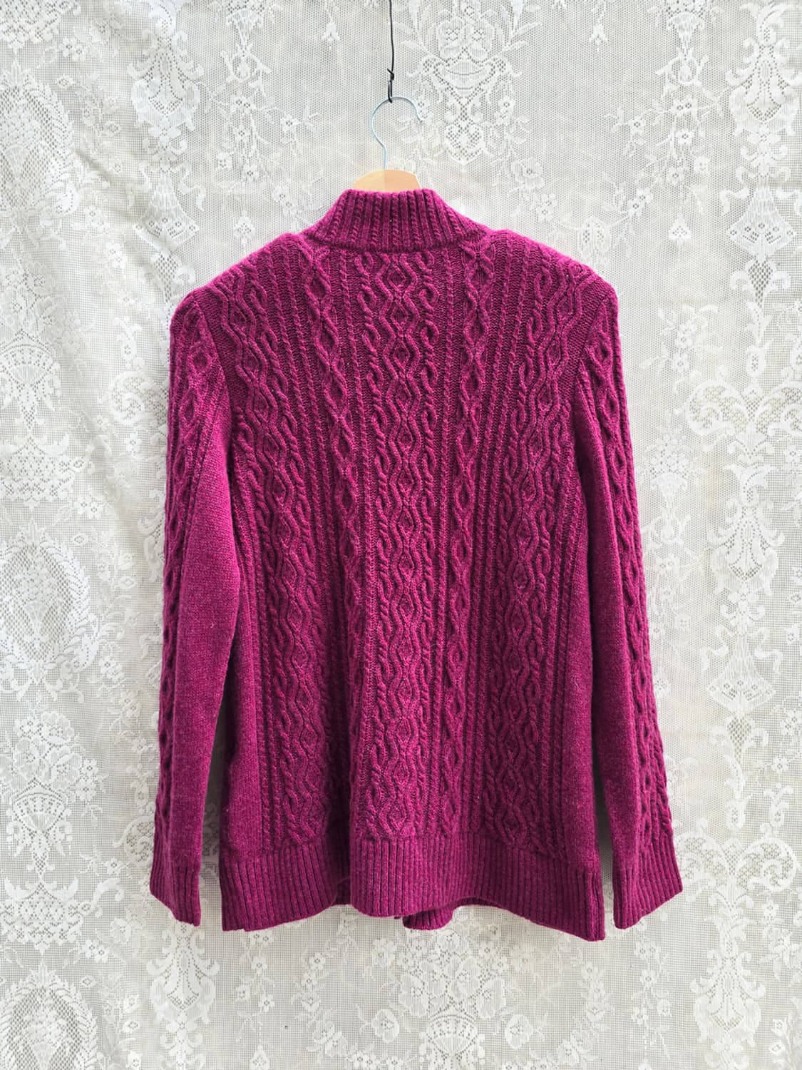 캐시미어 100% 미사용품 일본산 상품이미지4