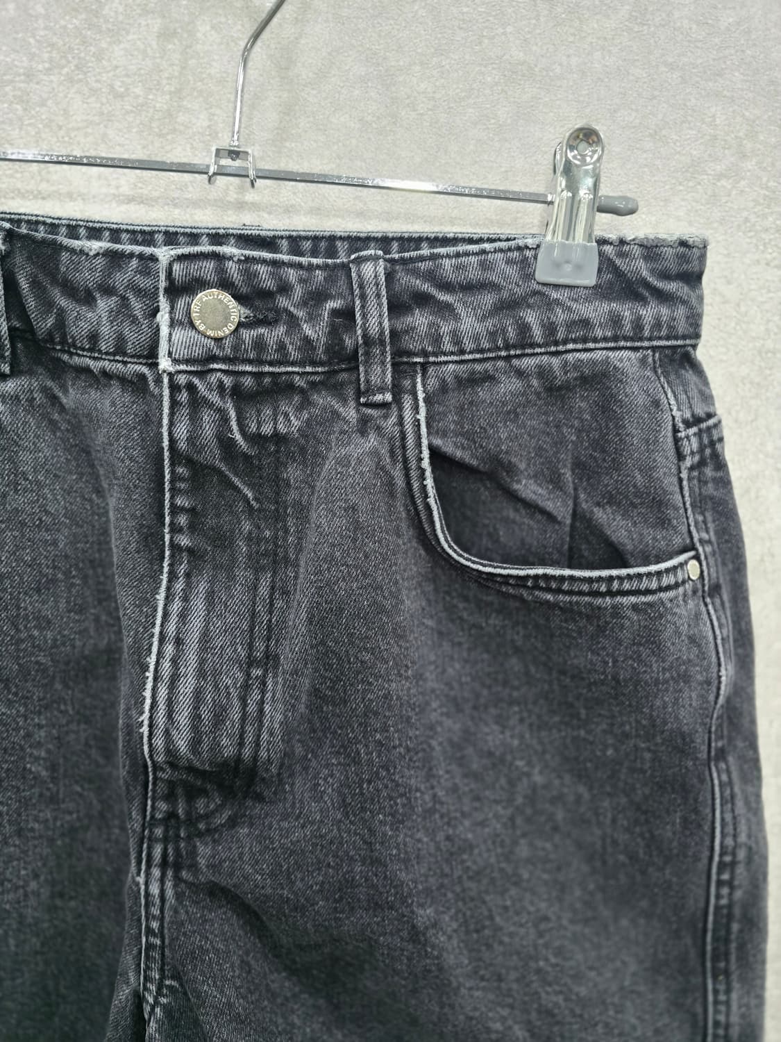 자라 TRF 컬렉션 블랙 데님 숏팬츠 상품이미지3