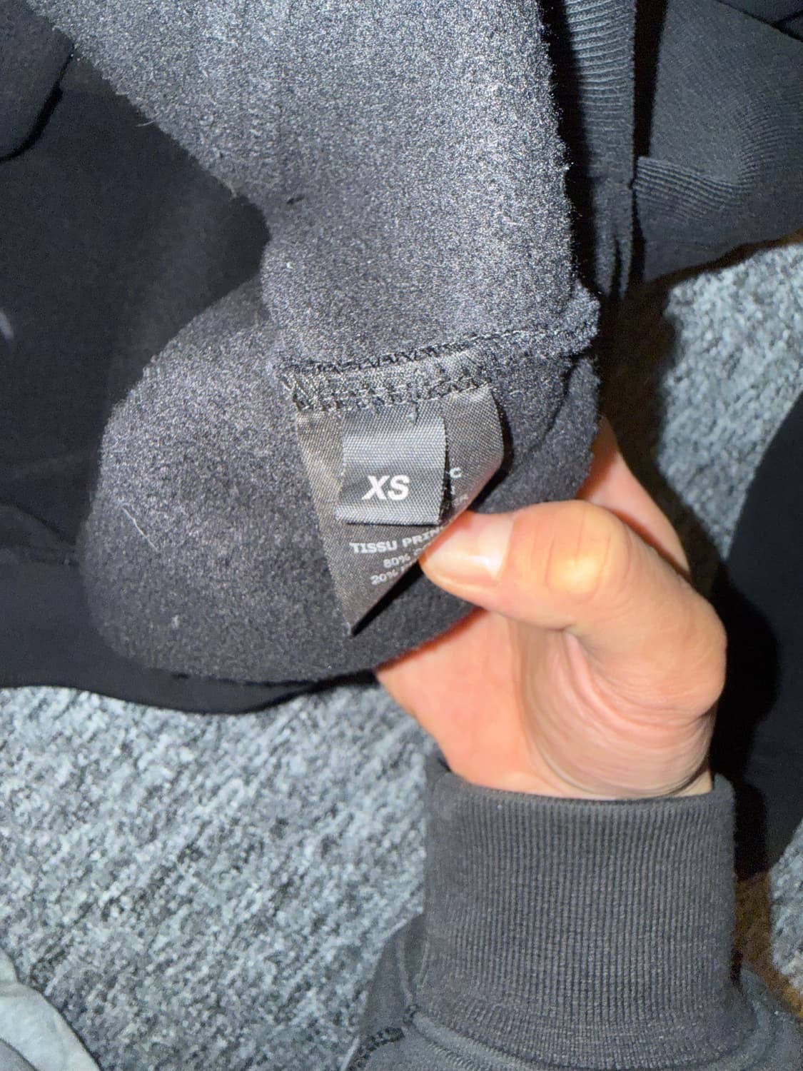 Xs 베트멍 앤드워프 스크류드 후드티  상품이미지3