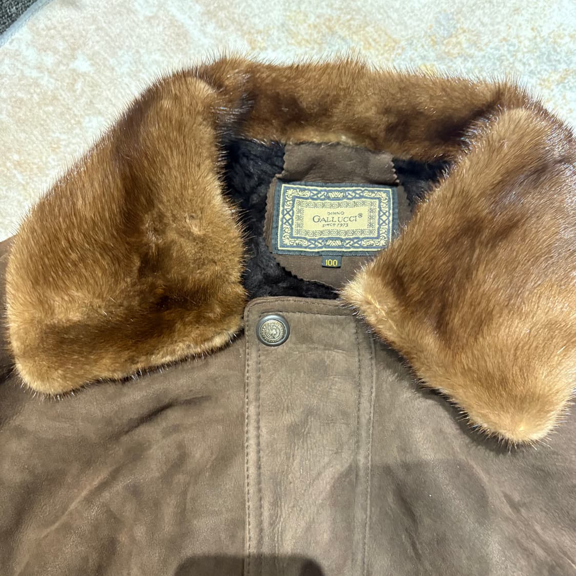 빈티지 초어 무스탕 자켓 상품이미지5