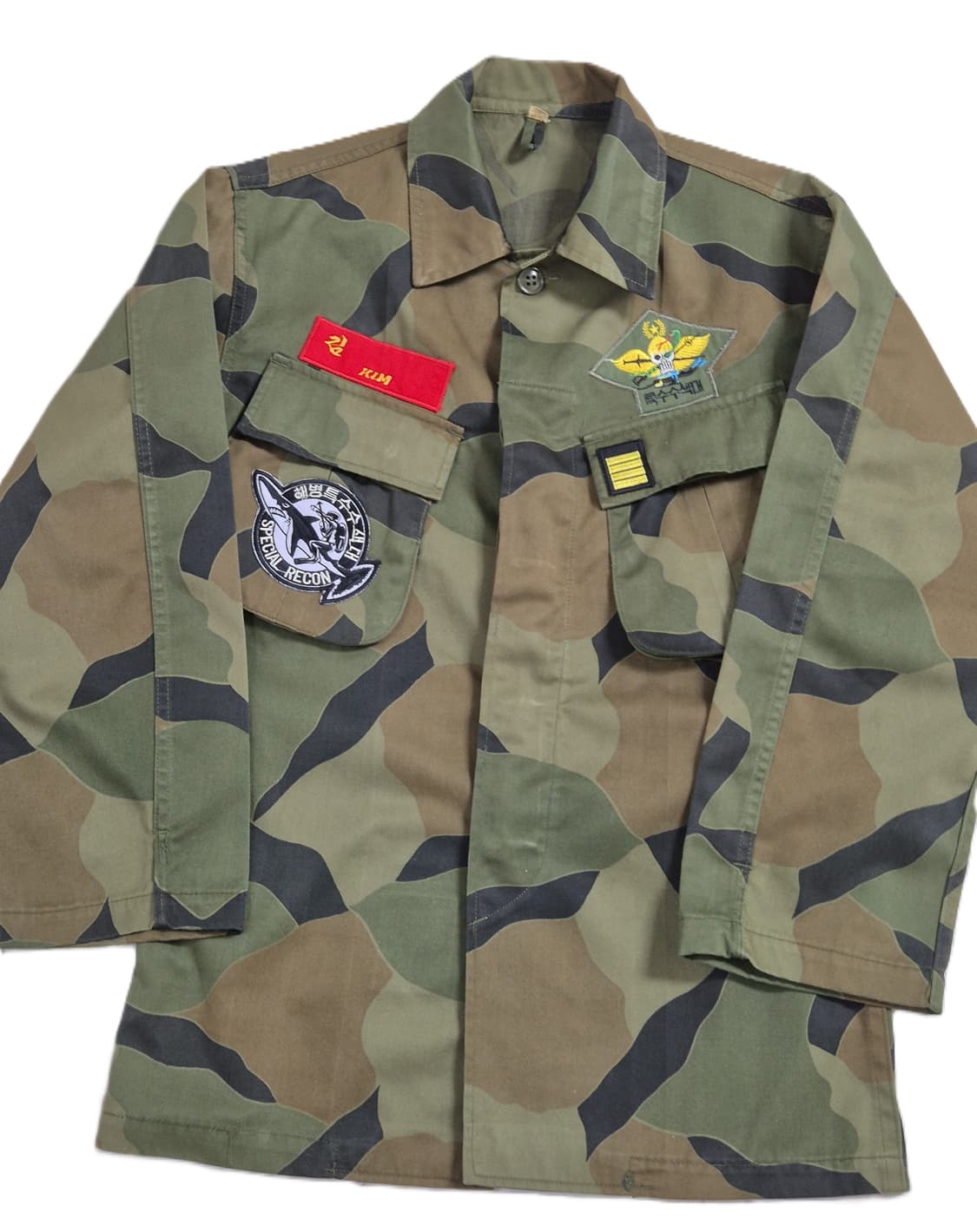 해병대 구형 특수수색대 병장 벽돌무늬 전투복 상의 자켓 (S) 상품이미지5