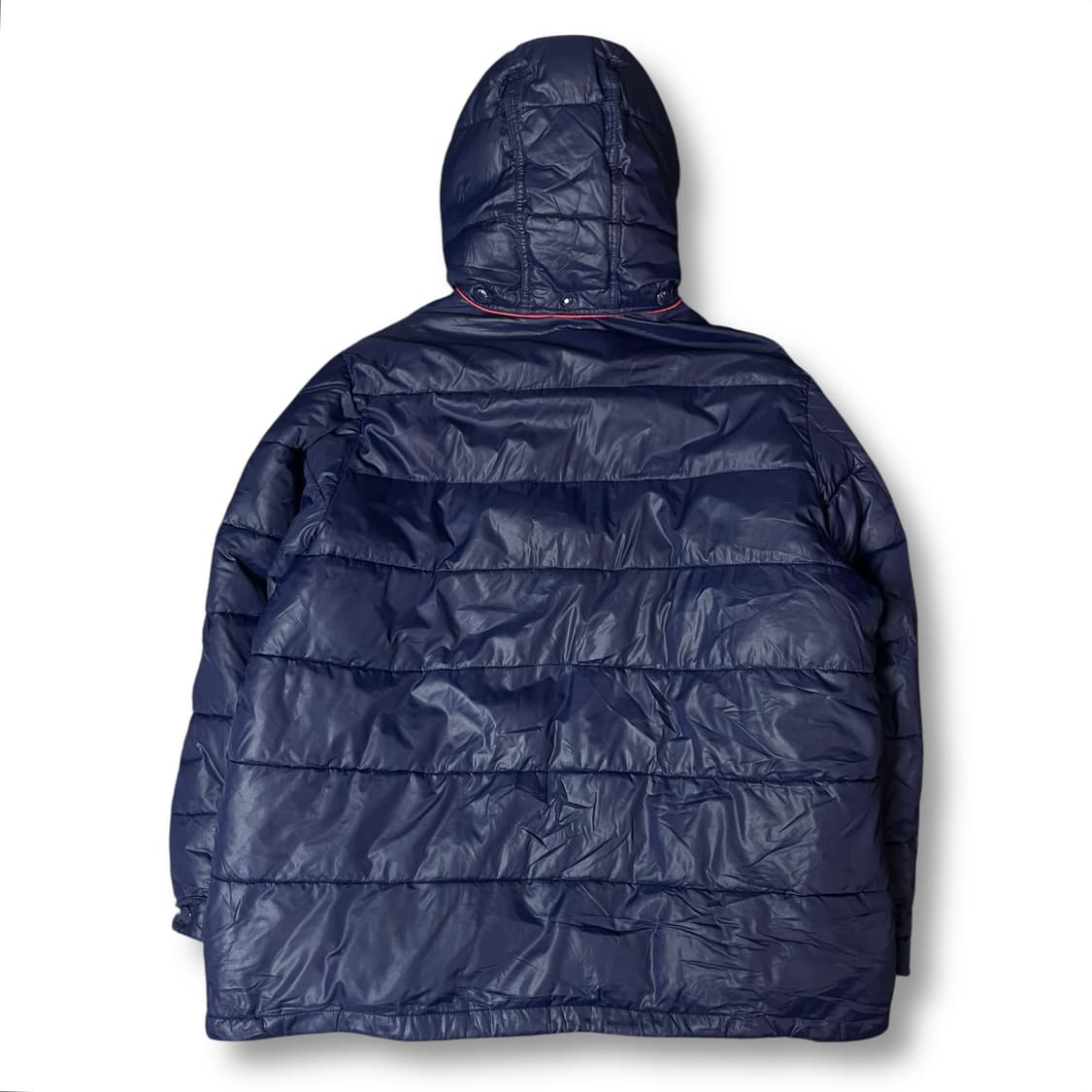 빈티지 네이비 사이드패치 멀티포켓 패딩 상품이미지2