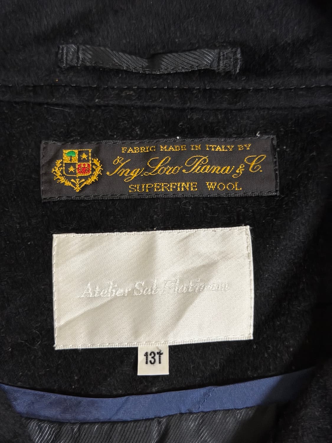 atelier sab 로로피아나 울 버튼 코트 상품이미지7