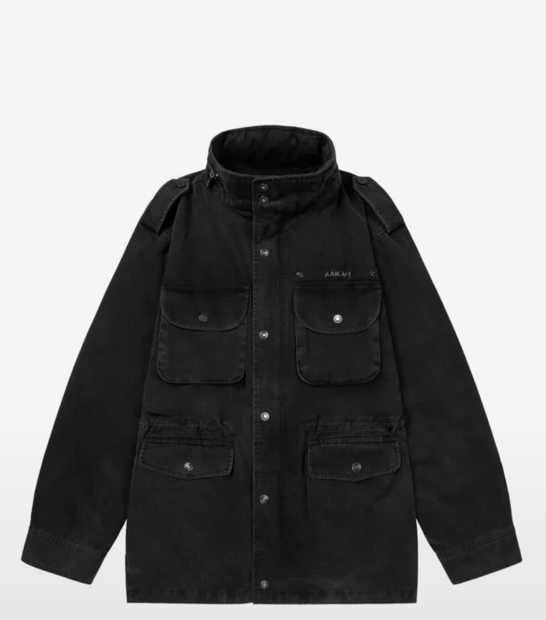 Washed Field Jacket (Black) 상품이미지2