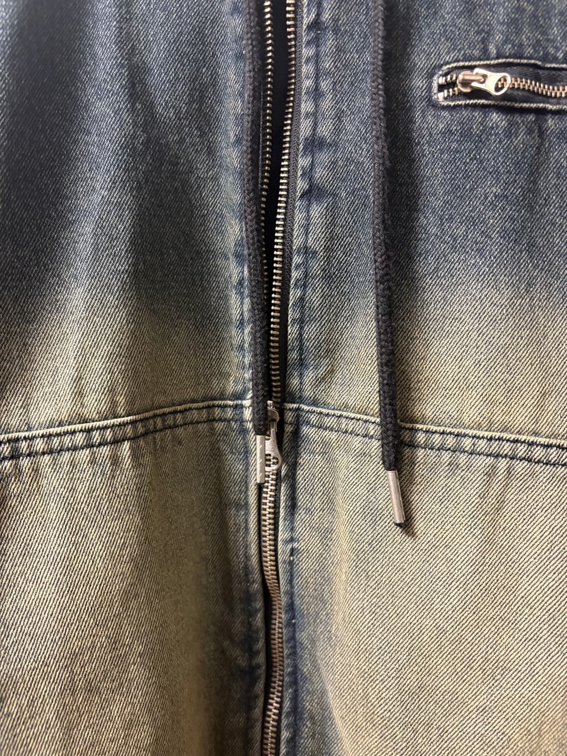 데님 패딩 자켓 상품이미지4