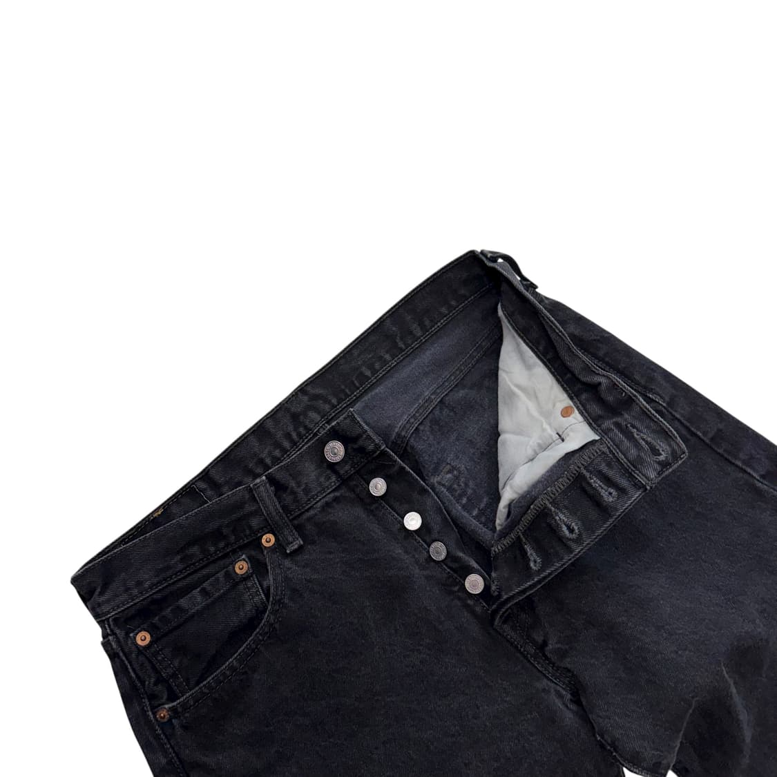 [32] 리바이스 501 블랙진 데님 청바지 [lv1071] 상품이미지3