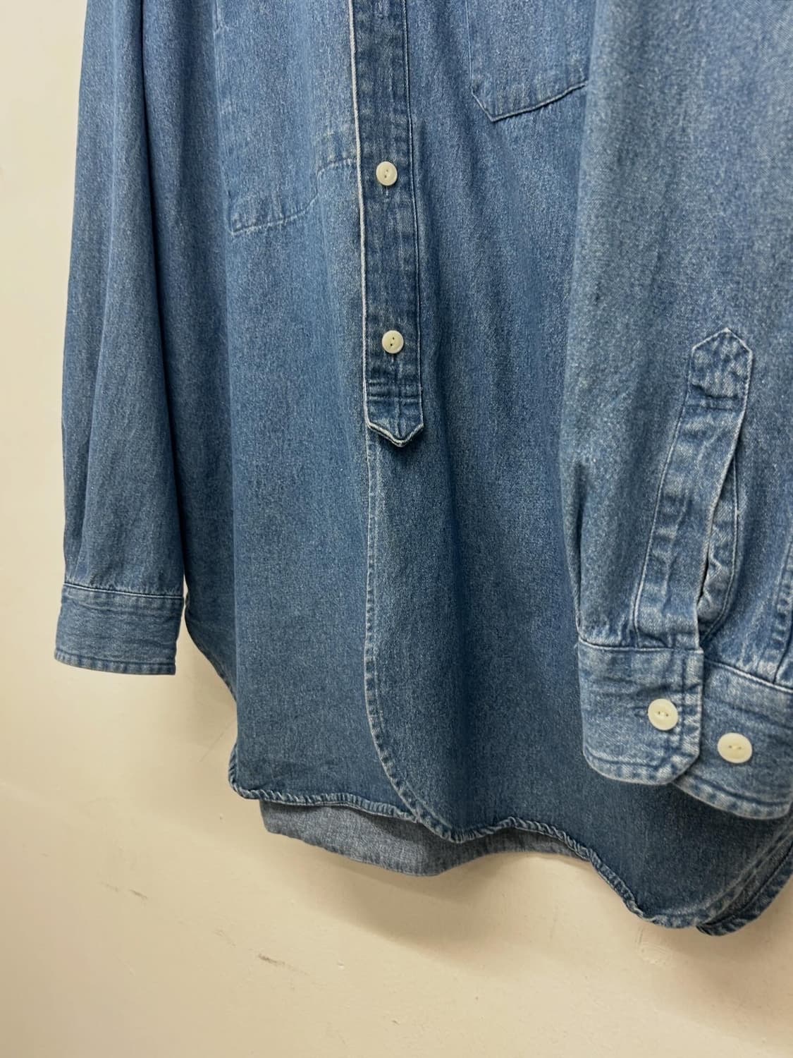 KONECO 칼라리스 데님 셔츠 상품이미지4