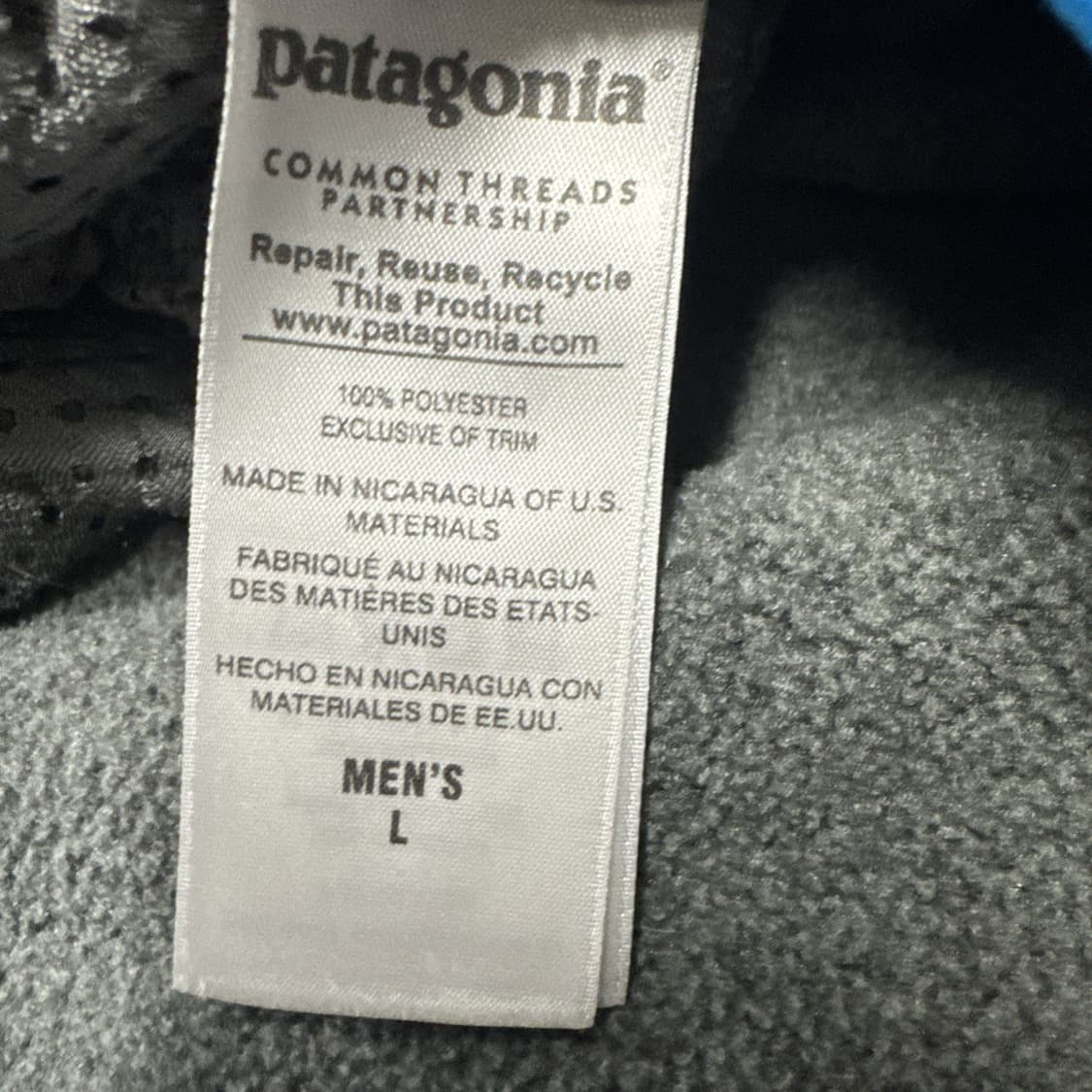 16FW 파타고니아 신칠라 스냅-티 후디 차콜/라이트 그레이 상품이미지6