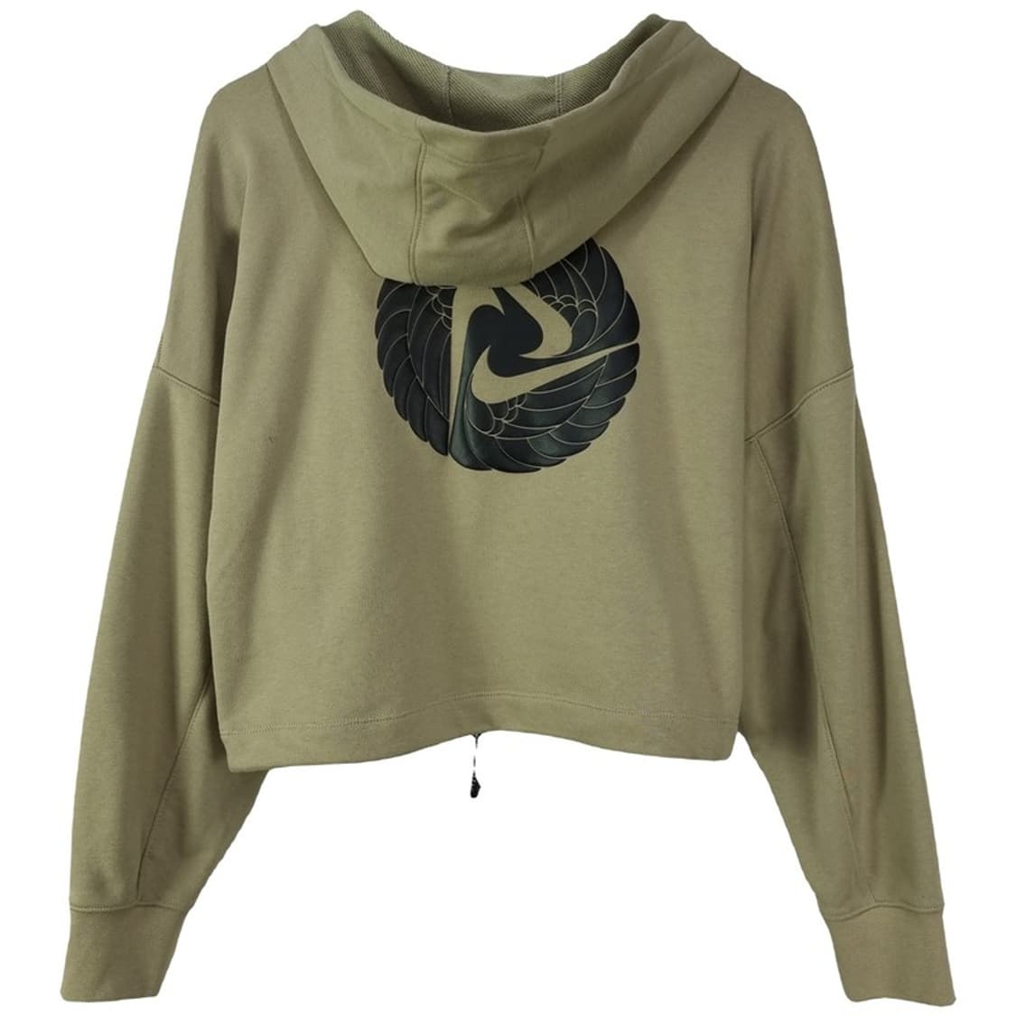 [나이키](새상품) 오버사이즈 크롭 후드티 샌드 M18384 상품이미지3