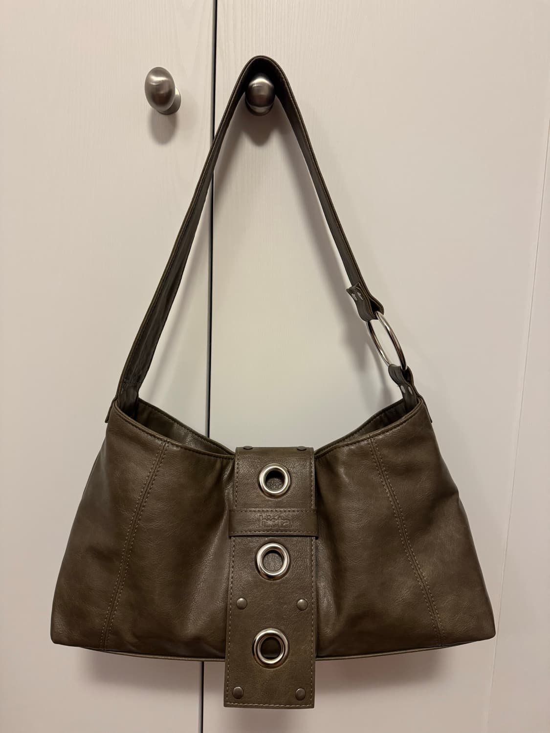 hieta Nita/Olive Green 히에타 니타백 올리브그린 상품이미지4