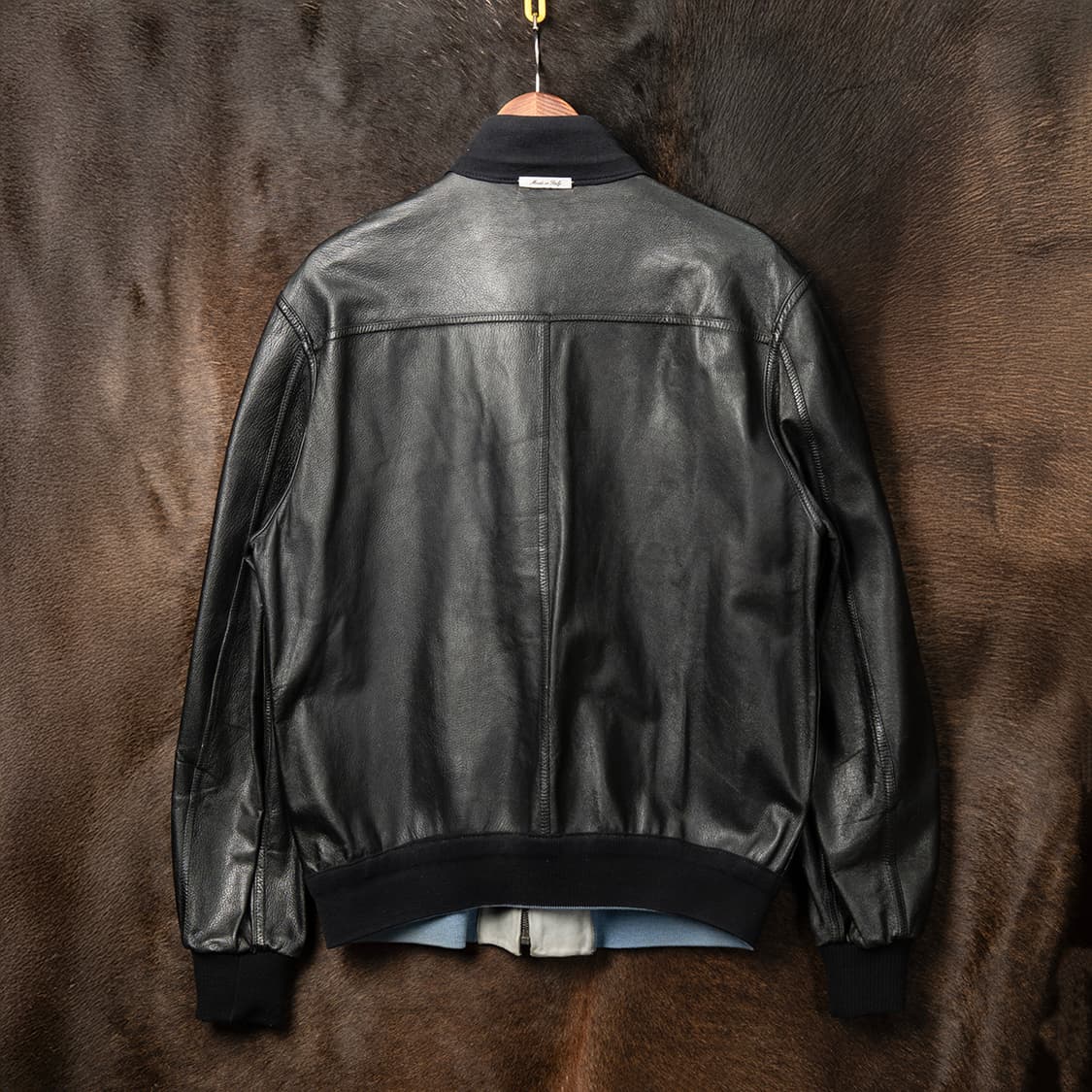 [105] 00s 란스미어 고트스킨 리버서블 레더자켓  상품이미지2