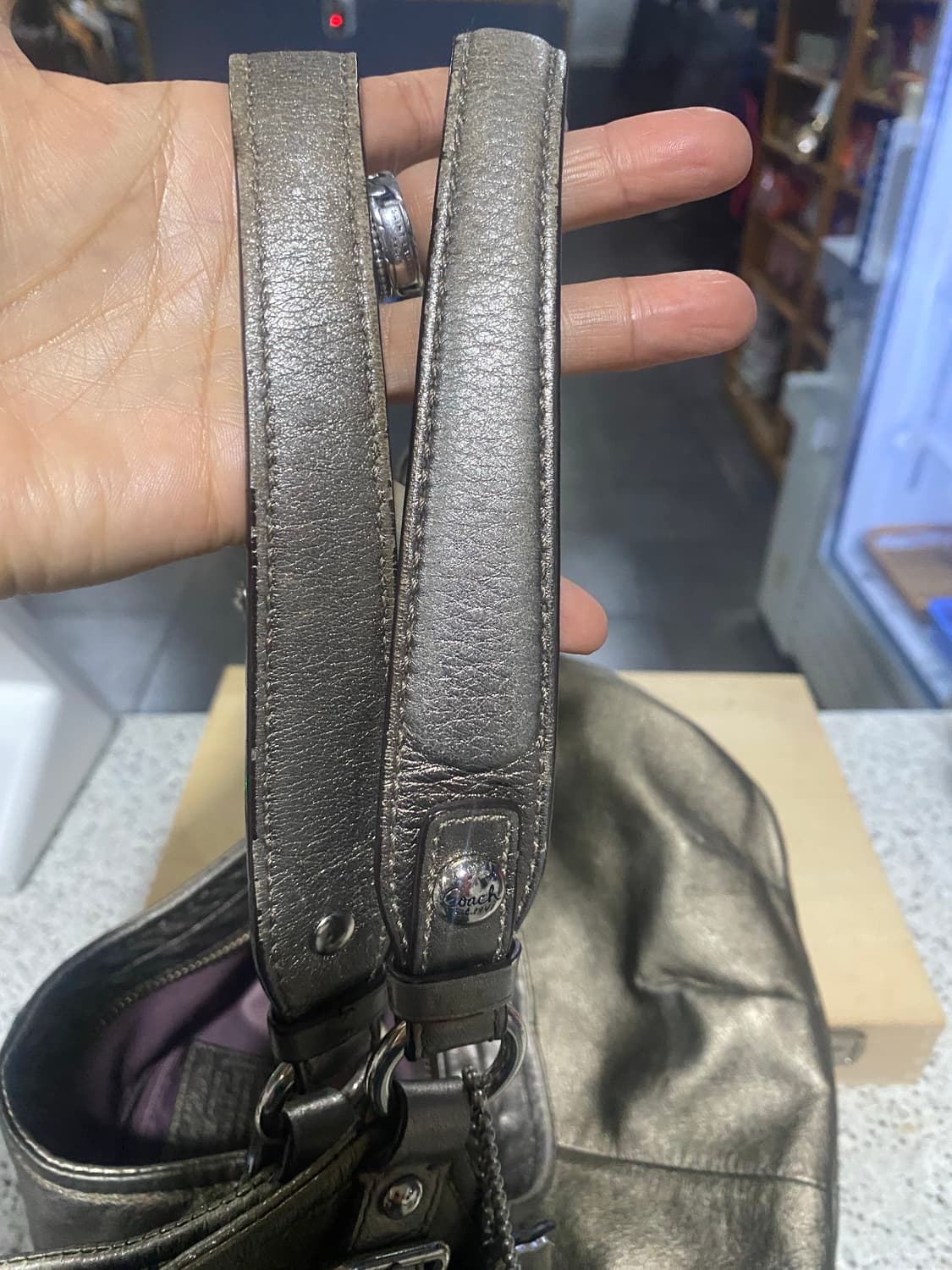 코치 정품 빅백 상품이미지6