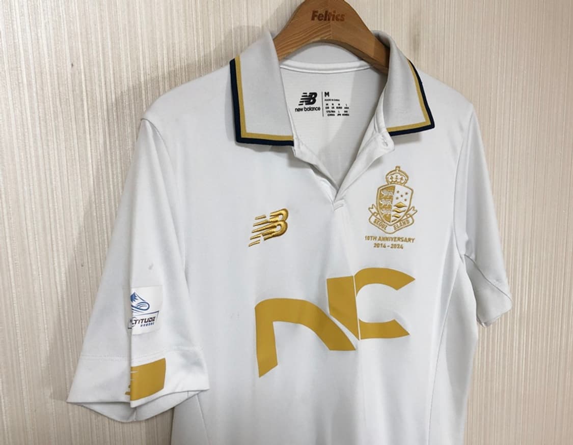 1)뉴발란스 서울이랜드FC 24시즌 10주년 어웨이유니폼 U-18 100 상품이미지5