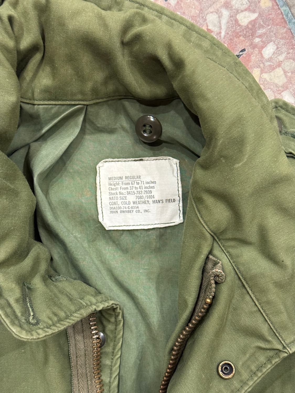 오리지널 M-65 필드 자켓 (M) 상품이미지9
