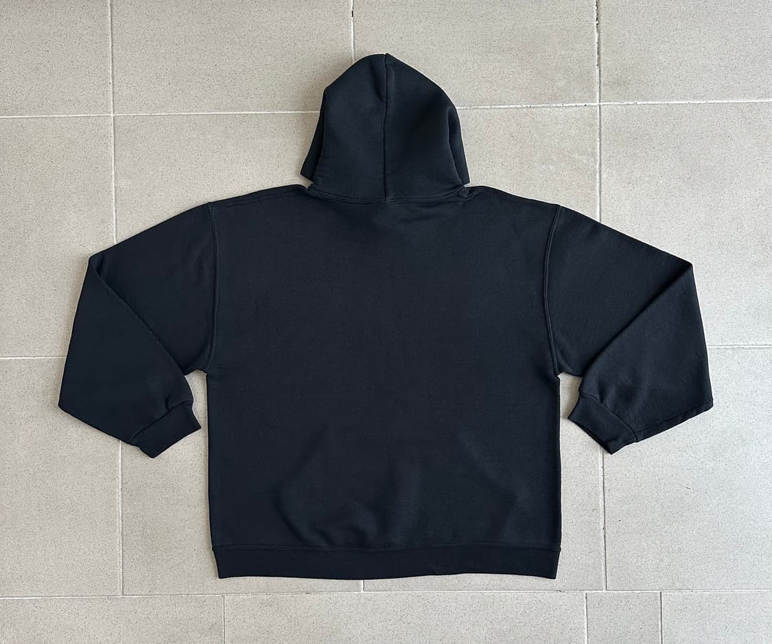 빈티지 러셀 후드 블랙 L 상품이미지2