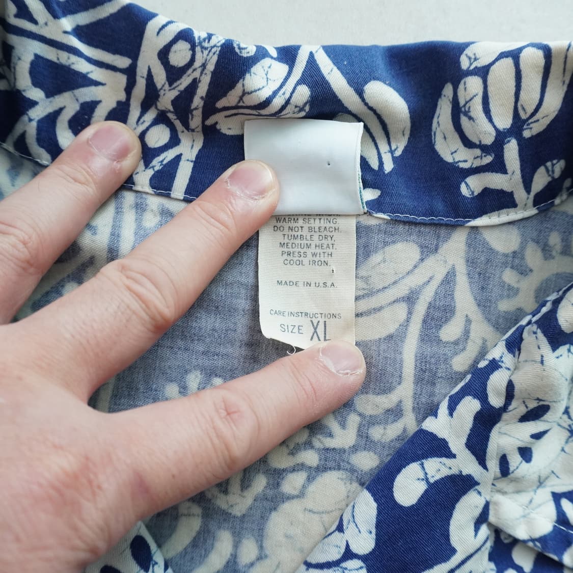 60s Jantzen 잰슨 Kona Kai 하와이안 셔츠 XL 상품이미지3