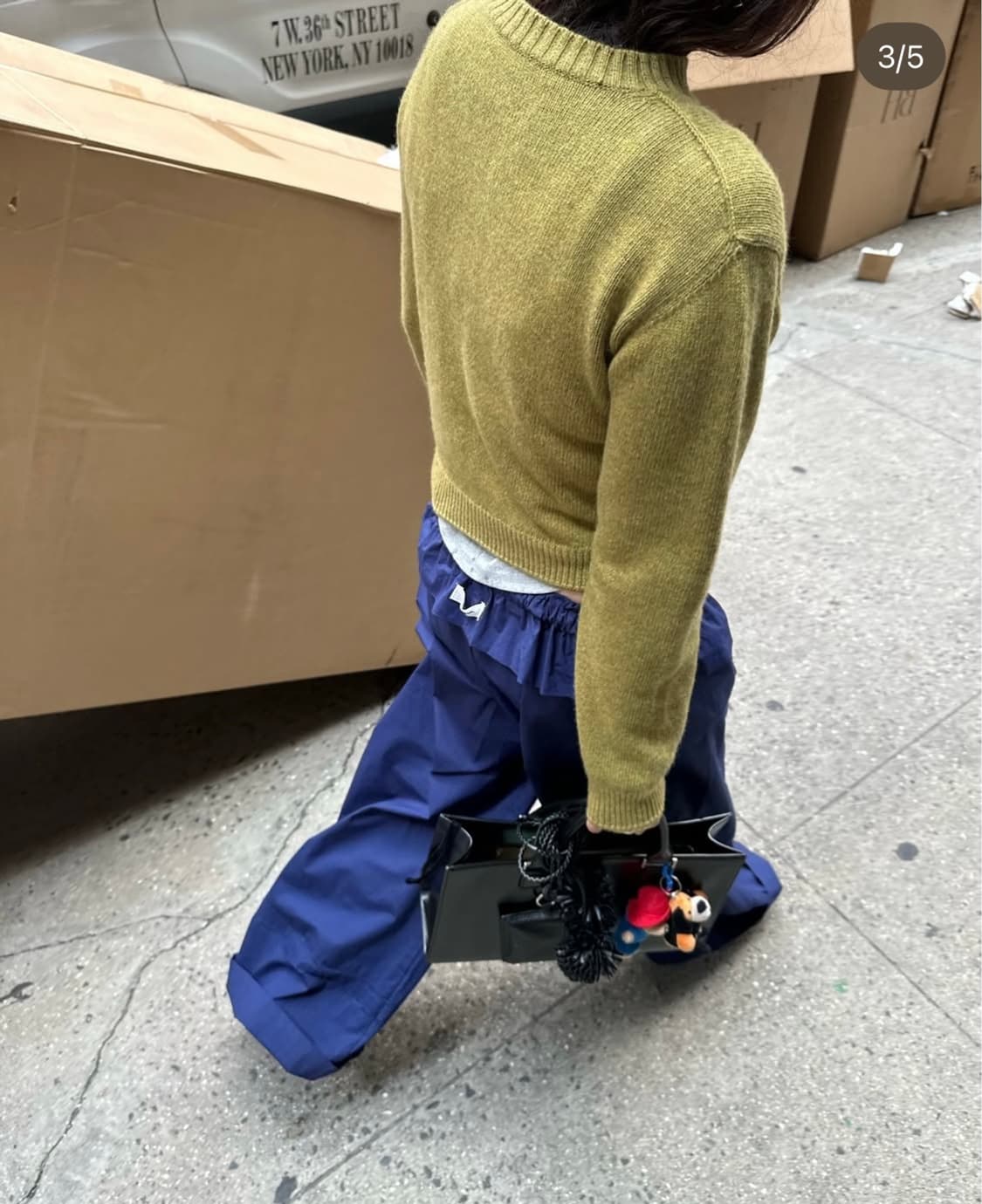 에토스 ethos 올리브 니트 상품이미지2