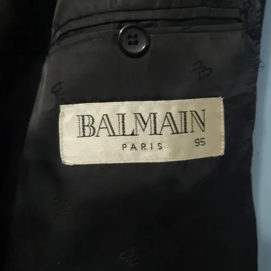 발망 블랙 하프 코트 ~95 상품이미지2