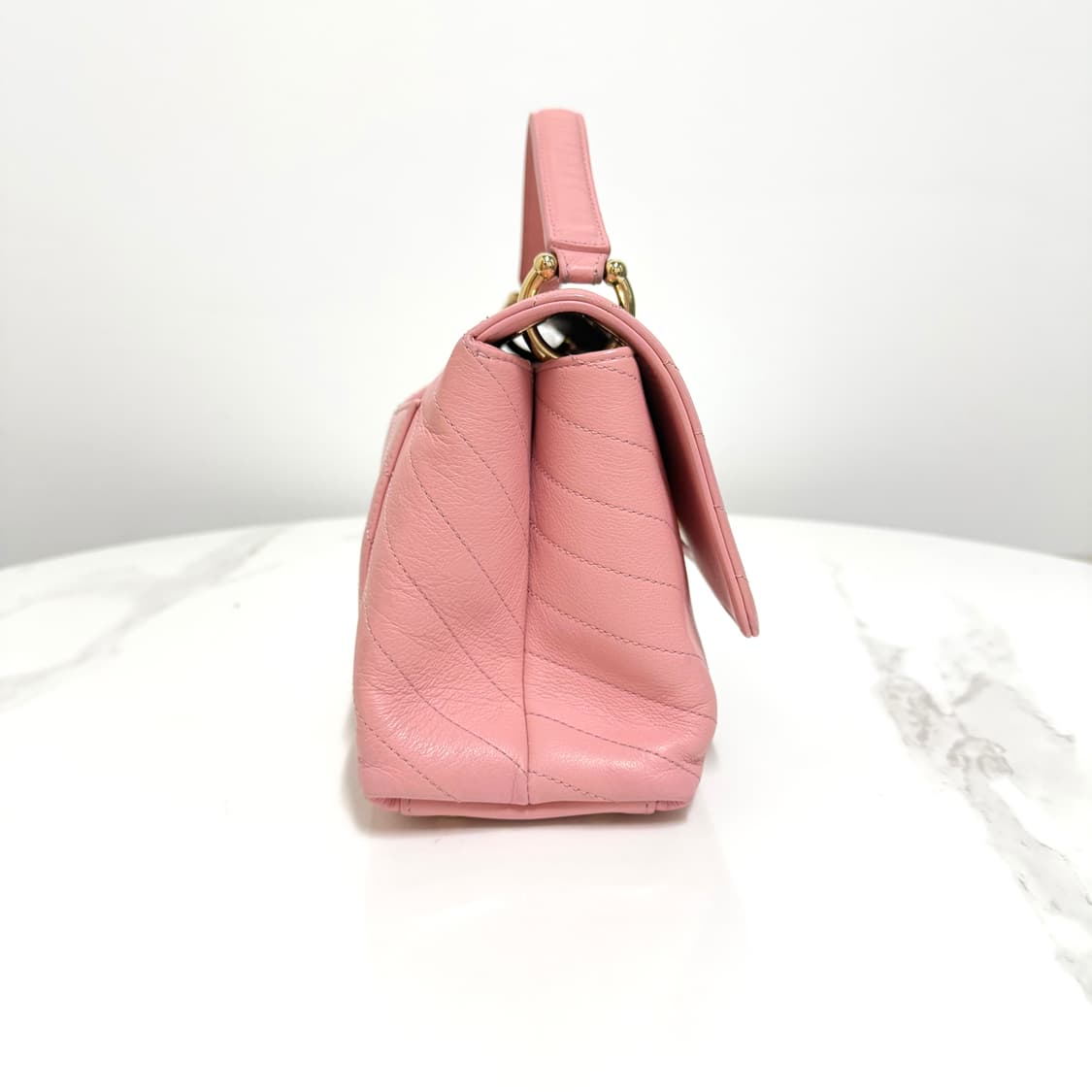 샤넬 쉐브론 탑핸들 크로스백 상품이미지4