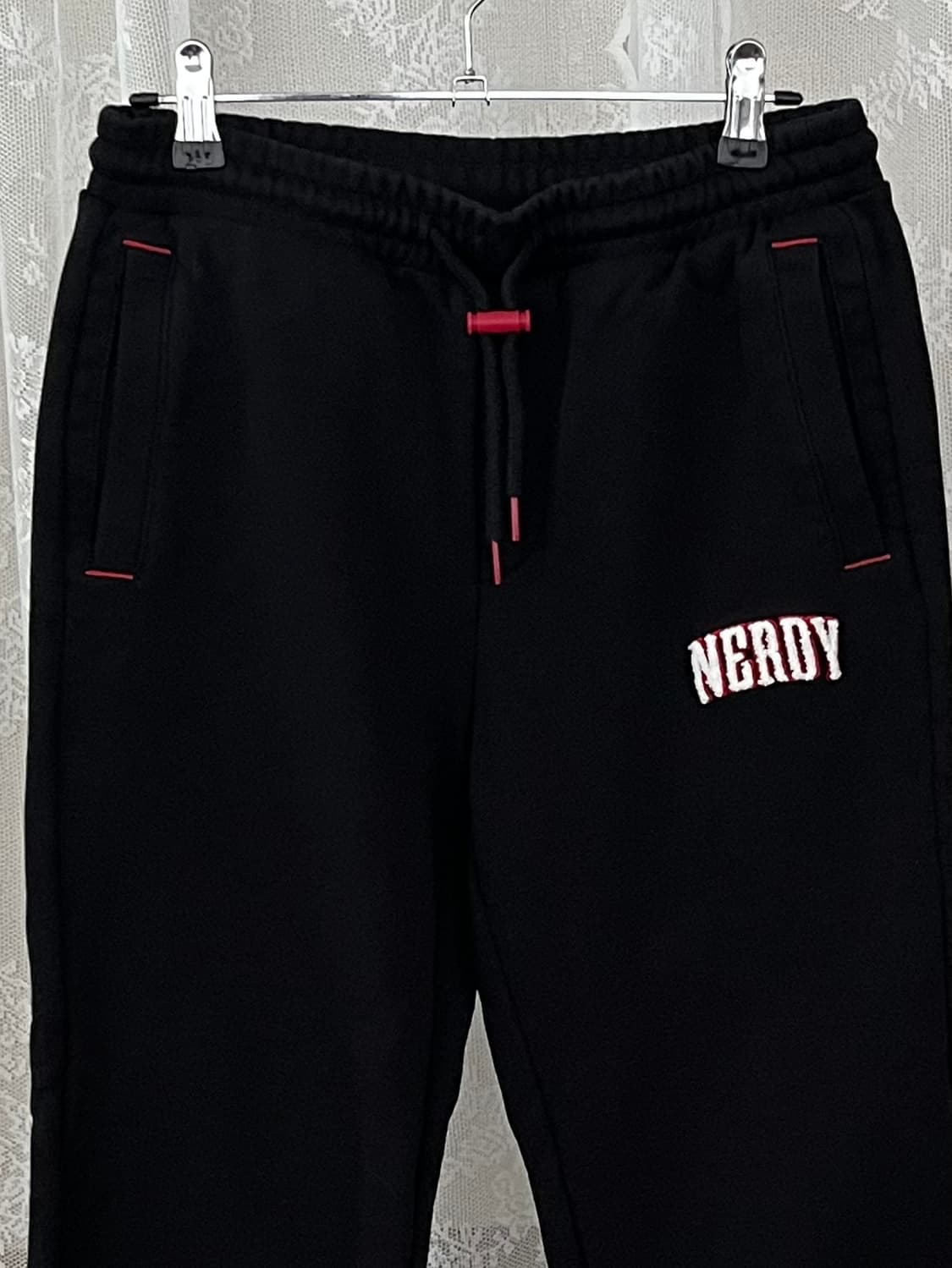 XS) 널디 트레이닝 팬츠 조거 블랙 상품이미지3