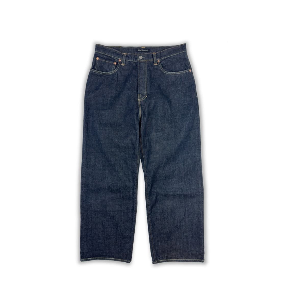 [36] Wrath 뤠쓰 Lot.009 와이드 스트레이트 인디고 데님 상품이미지1