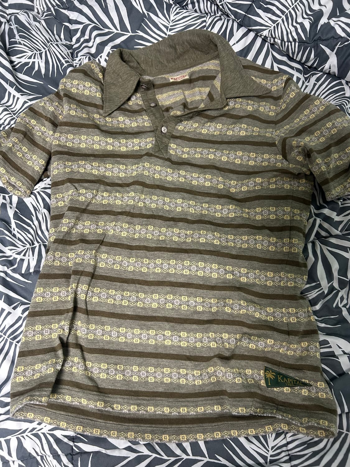 [12.10까지 최종 할인] 캐피탈 자카드 보더 티 2사이즈 상품이미지3