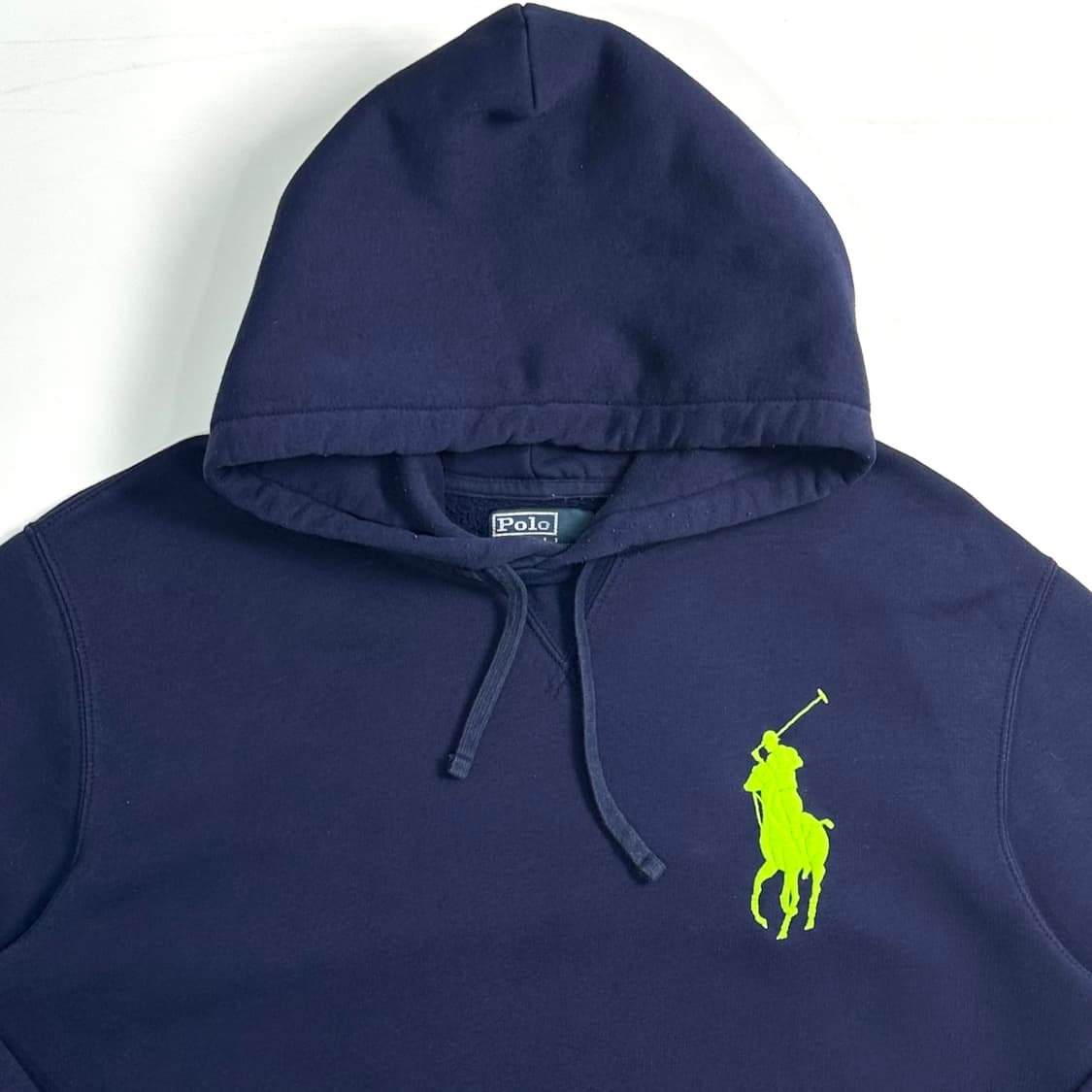 폴로 랄프로렌 빅포니 네이비 후드티 (on.77) 상품이미지2