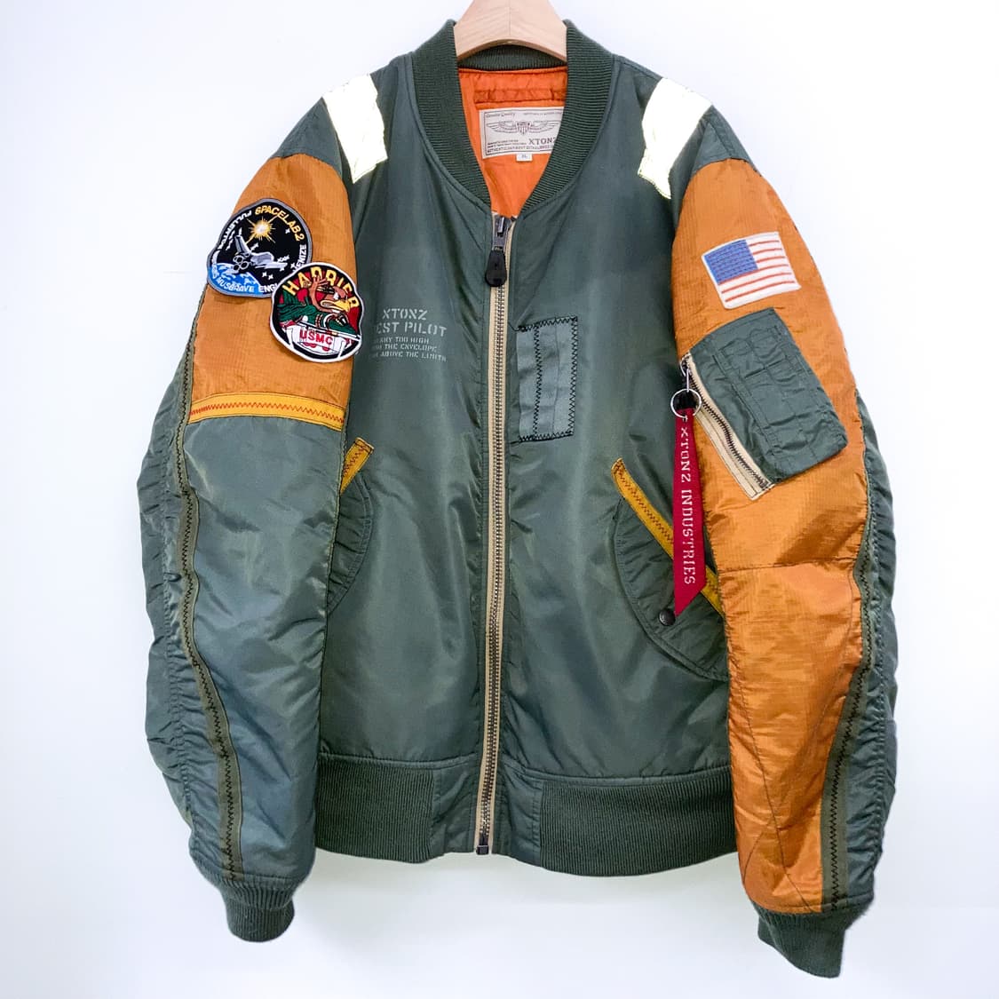 엑스톤즈 톰캣 MA-1 리플렉티브 플라이트 자켓 상품이미지6