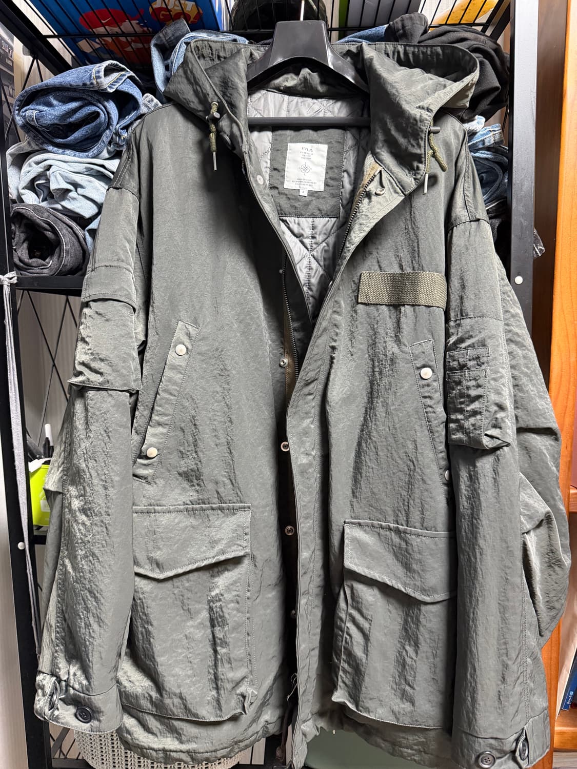 엔벨로프 모즈 파카 24ss 올리브 4사이즈 상품이미지2