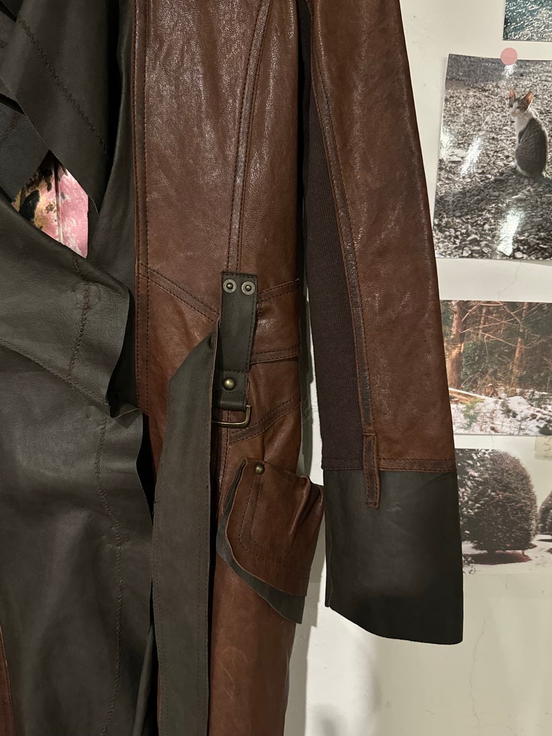 가죽 코트 상품이미지7