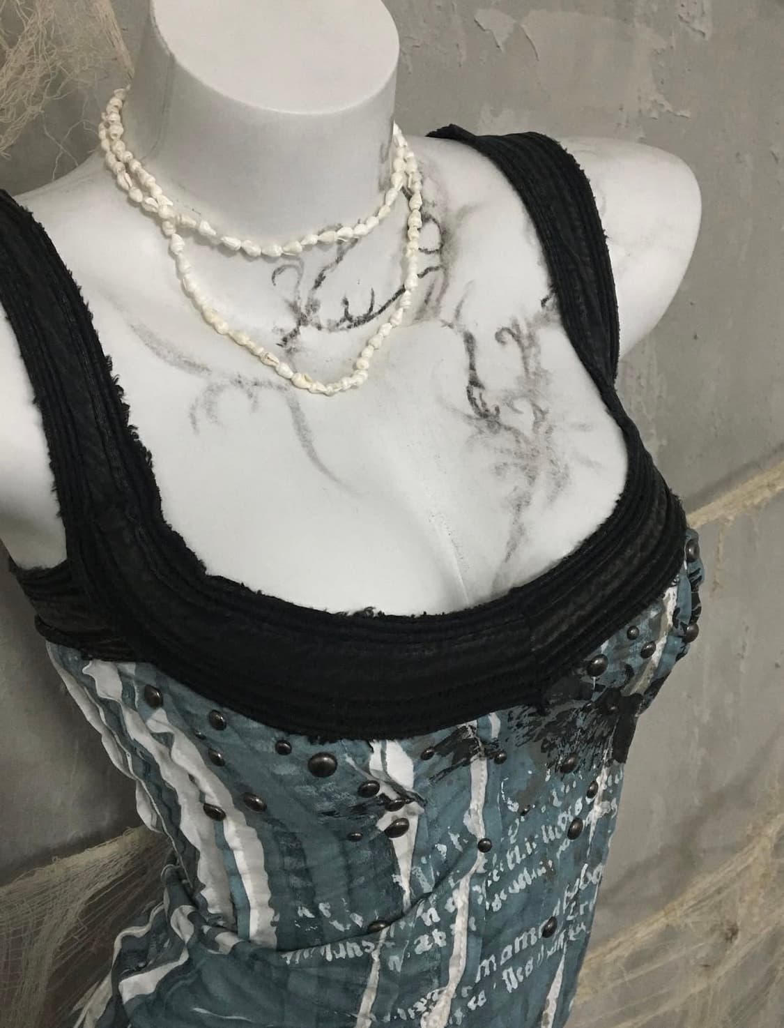 Salvage Studed Detail Sleeveless 상품이미지2