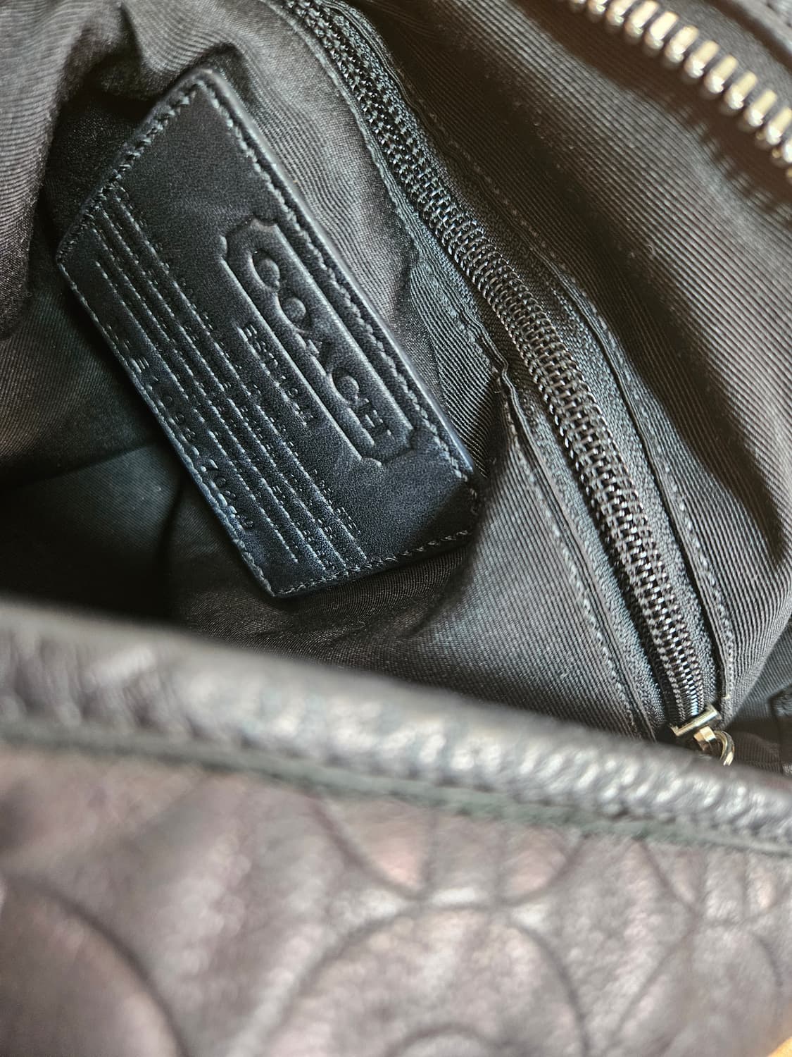 COACH 코치 레더 크로스백 상품이미지7