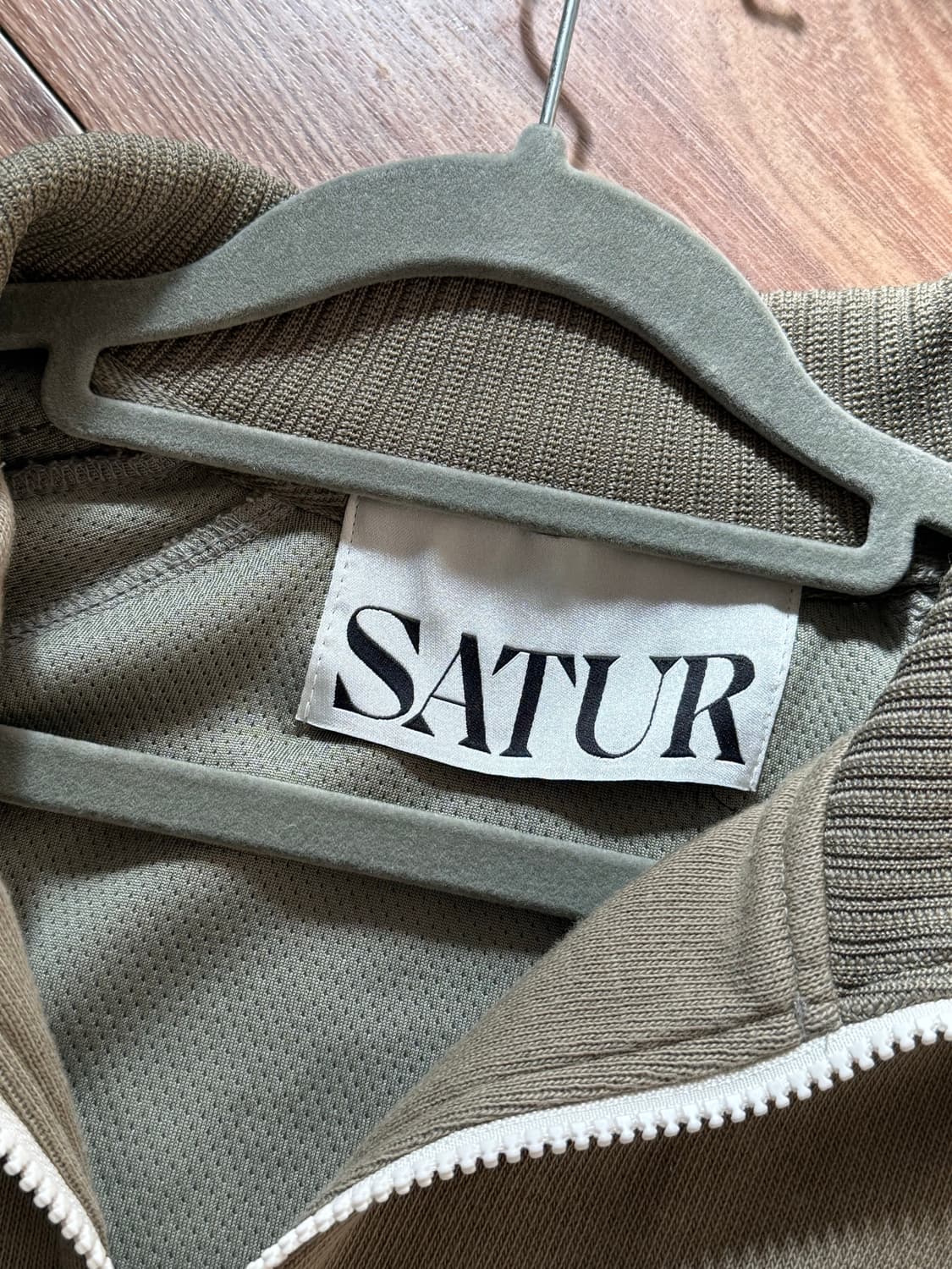 로턴 올 데이 트랙 집업 자켓 머드 카키 상품이미지6