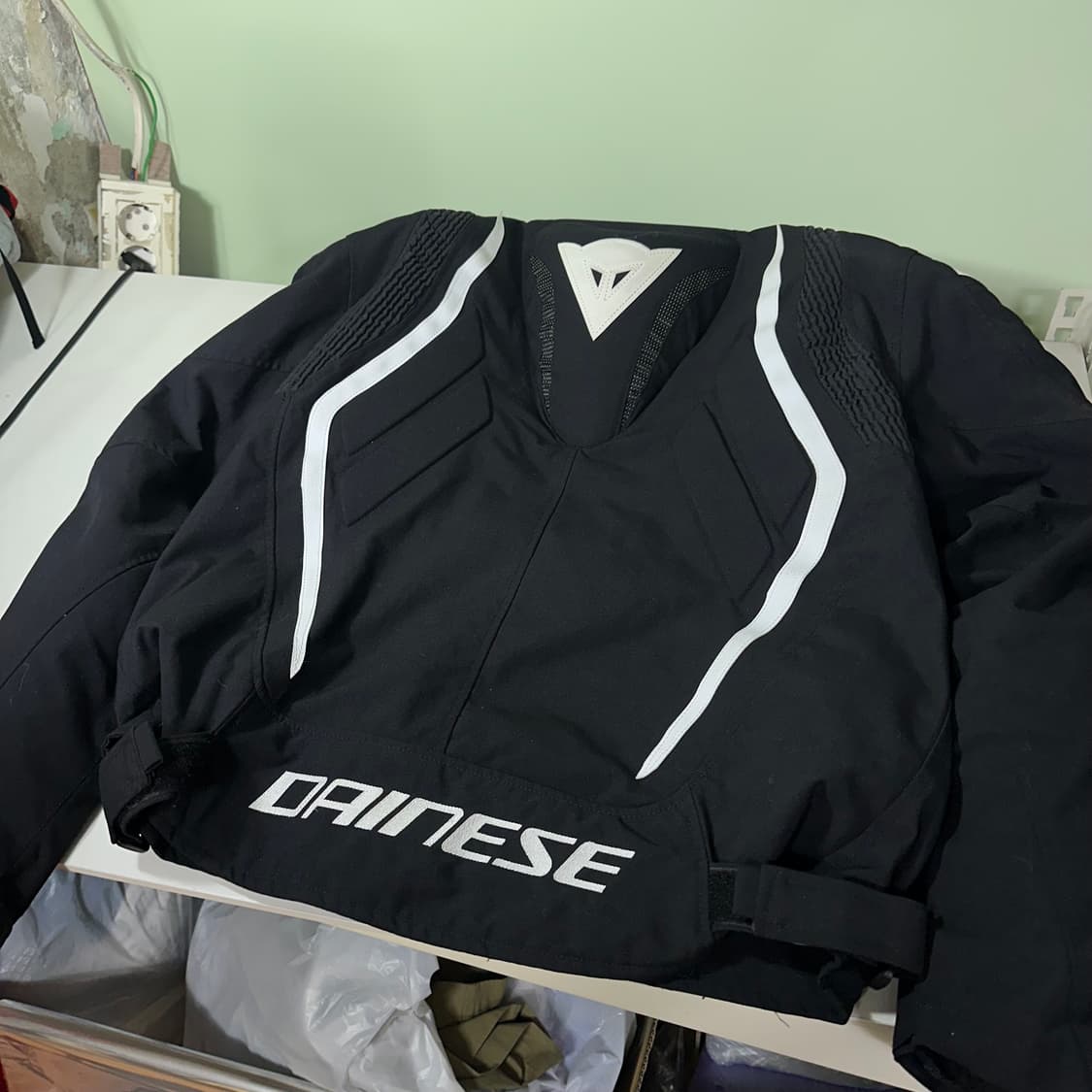 56 DAINESE 다이네즈 M 블랙 전문가용 패드보호대 바이크자켓 상품이미지6