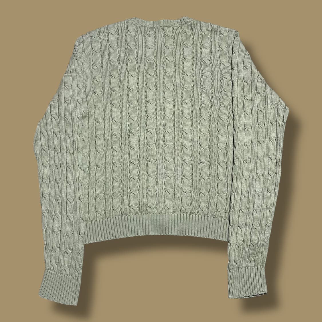 Lauren Ralph Lauren 여성용 라운드넥 케이블 가디건 상품이미지2