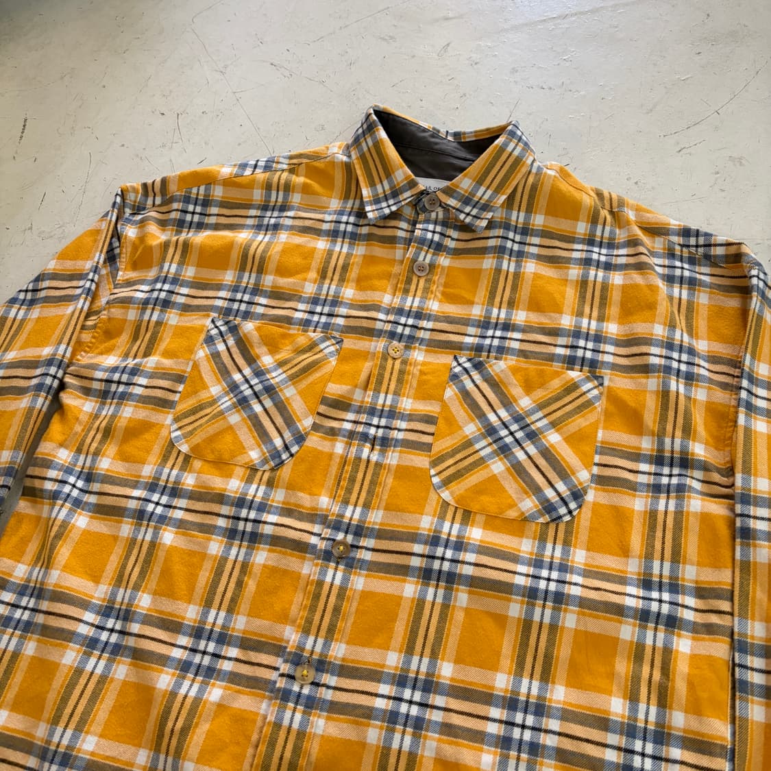 피어 오브 갓 빈티지 플란넬 체크 셔츠 2XL 상품이미지4