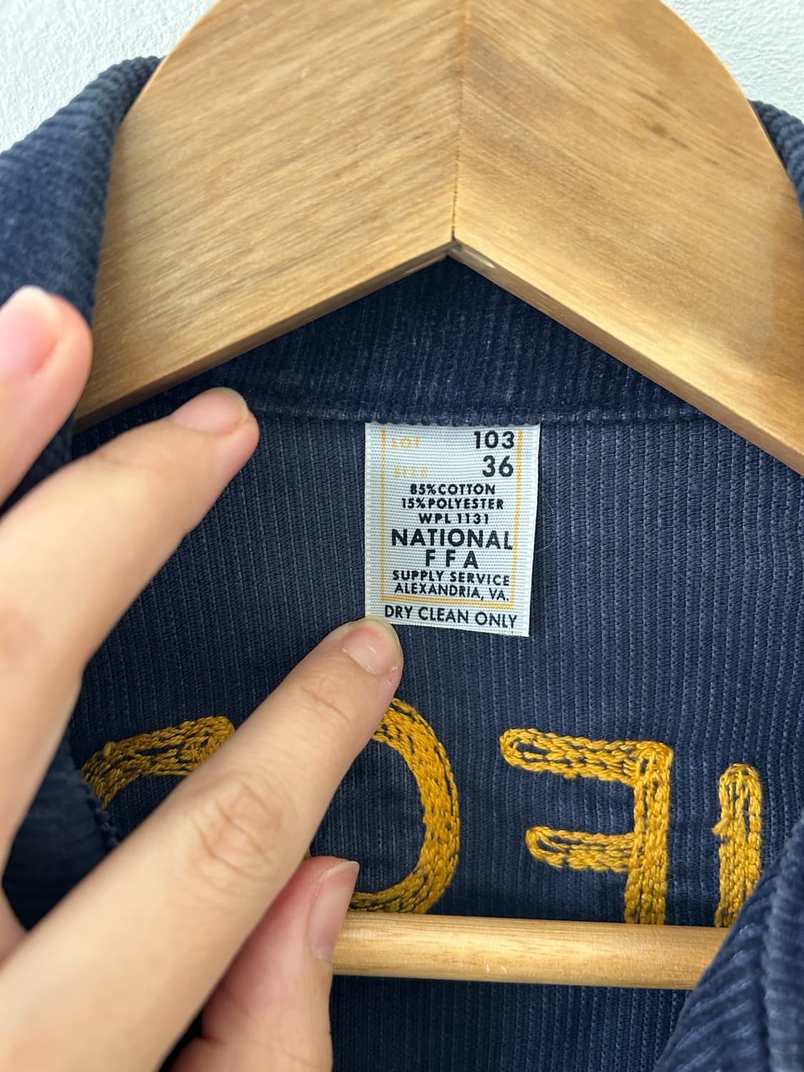 70's FFA Corduroy Jacket 상품이미지5