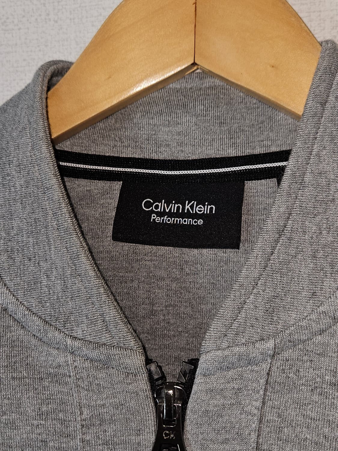 캘빈클라인 퍼포먼스 코튼 블루종 트레이닝 져지 집업 M (거의 새상품) 상품이미지4