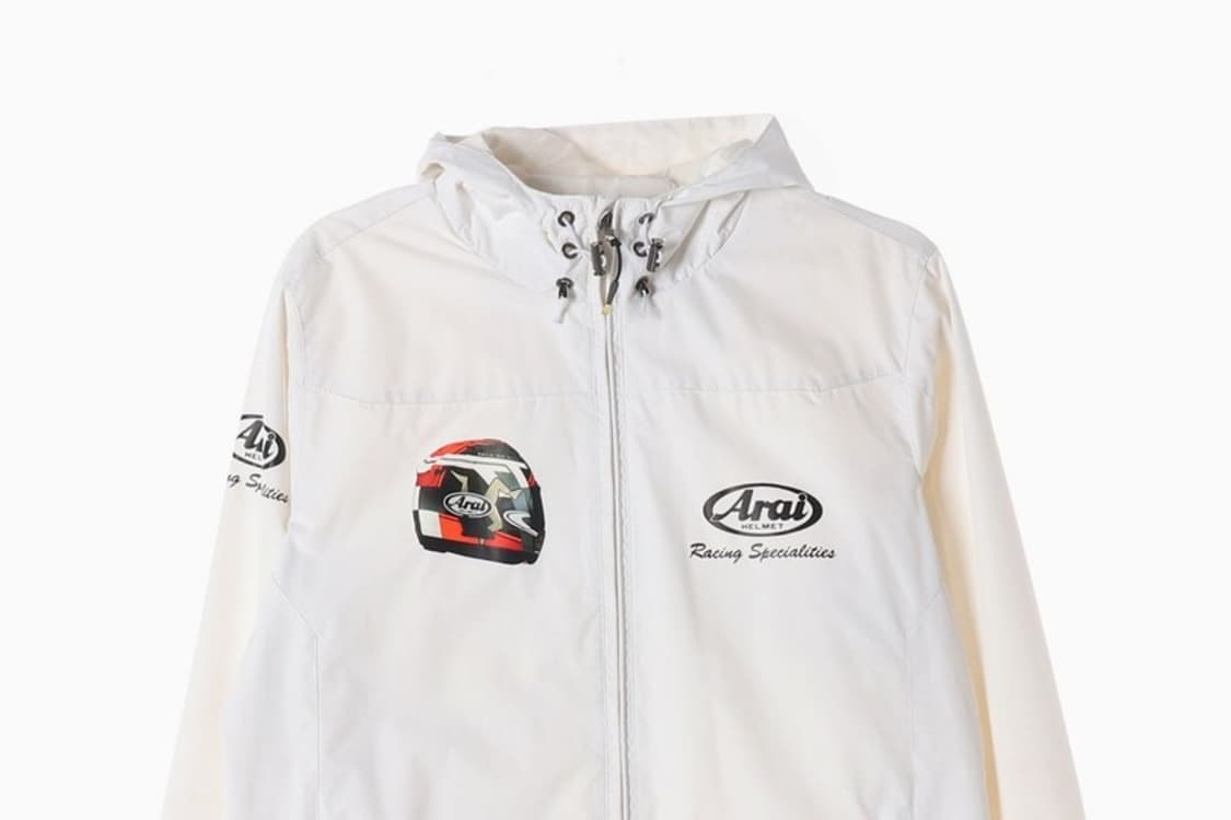 Arai 아라이 레이싱 스페셜리티 로고 후드 윈드브레이커 L 상품이미지3