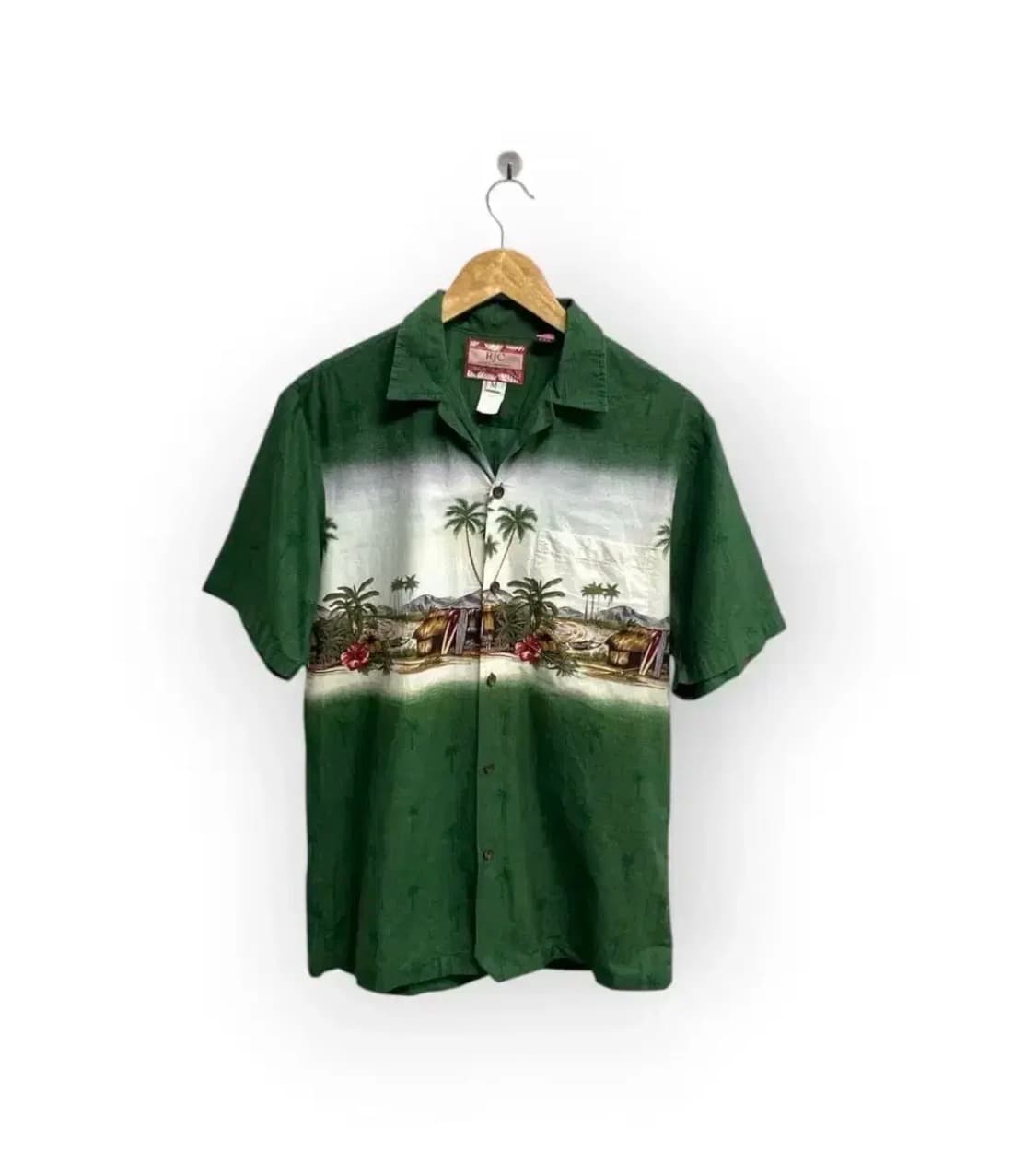 RJC USA 하와이안 빈티지 반팔셔츠 M 상품이미지1