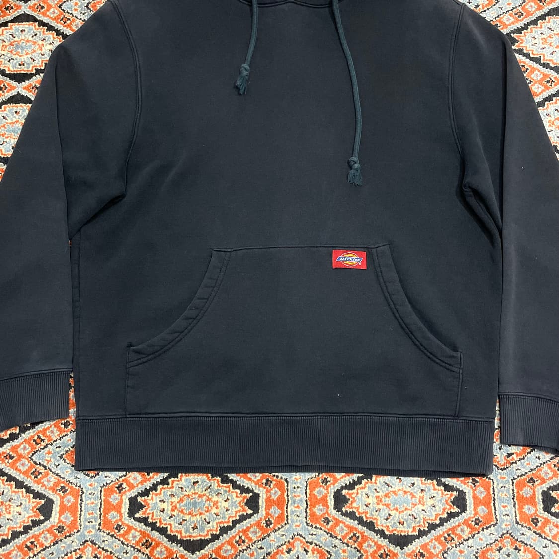 디키즈 블랙 무지 기모 후드티셔츠 여성M 상품이미지2