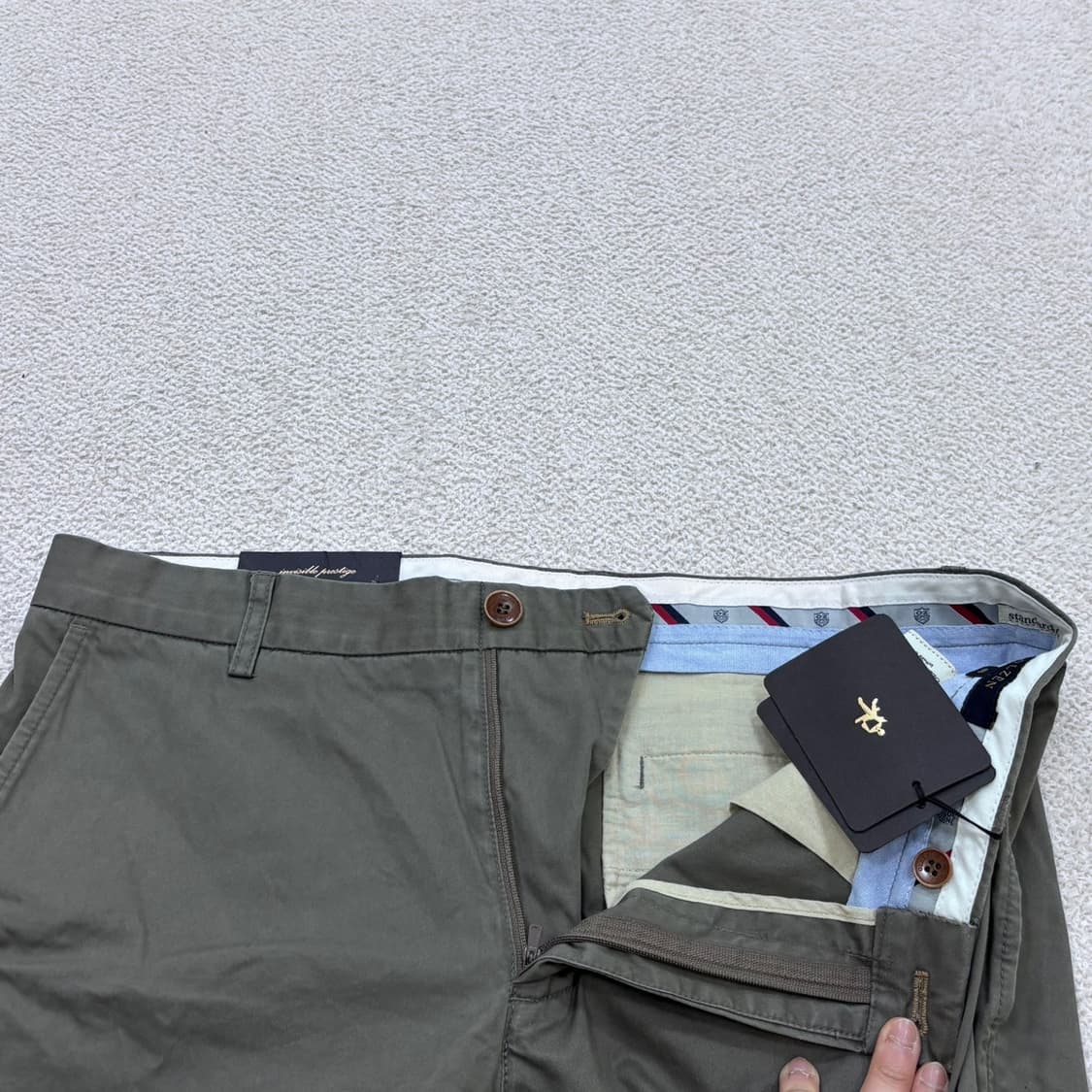 86 새상품 올젠 스탠다드핏 팬츠 0421E 상품이미지5