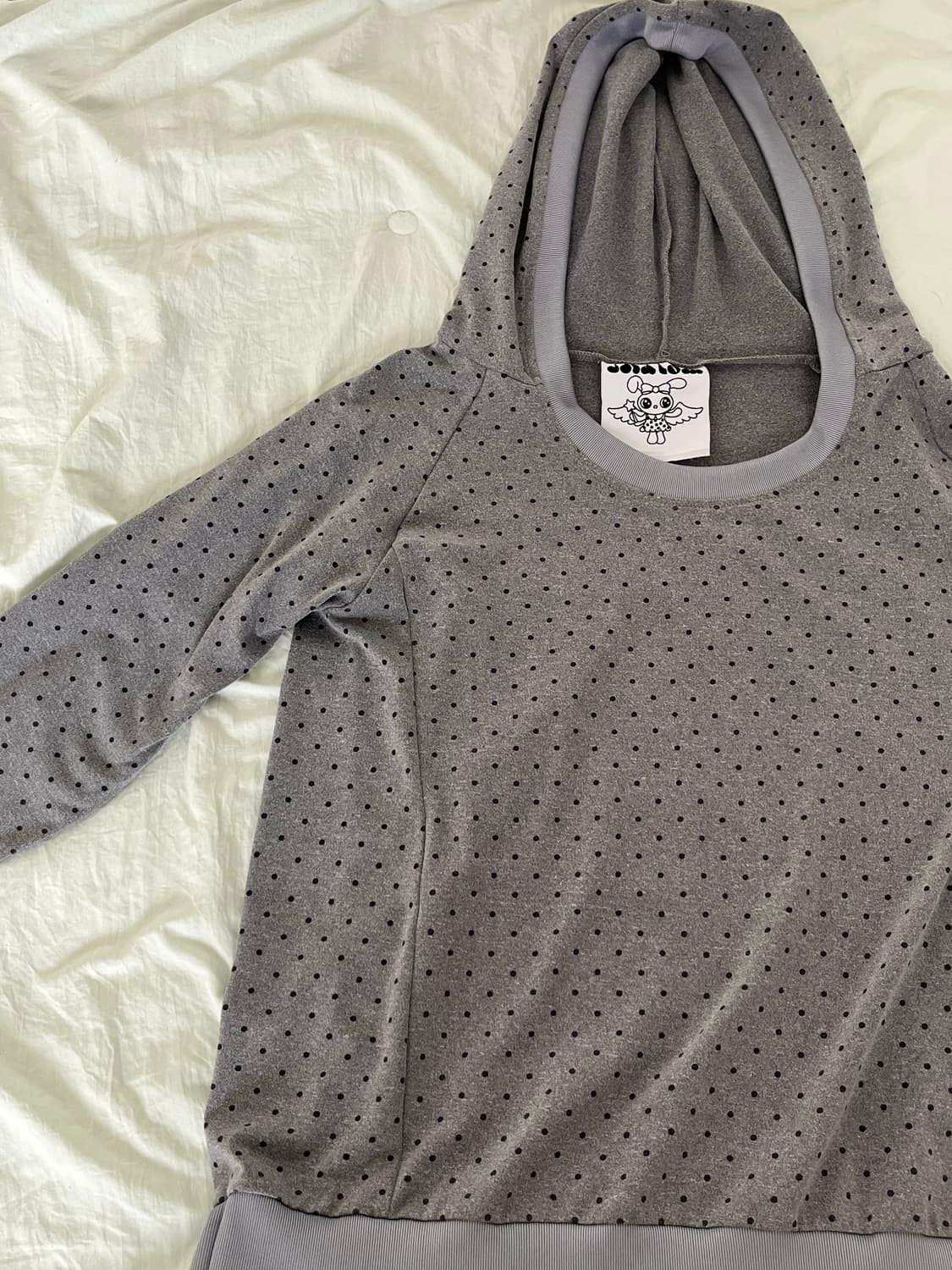 샬롬클럽 MOLA DOT HOODY DRESS  상품이미지3