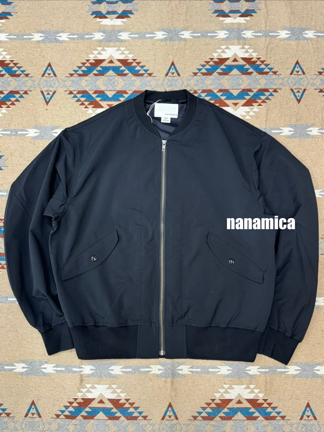 [M][100] 나나미카 알파드라이 필드 자켓 네이비 상품이미지1