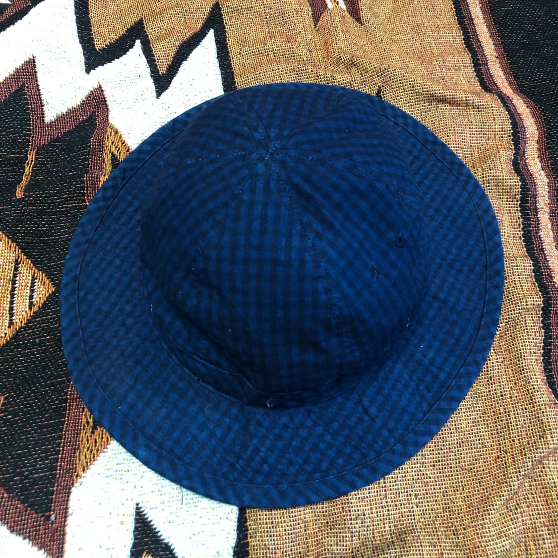 Eastlogue navy check bucket hay 상품이미지2