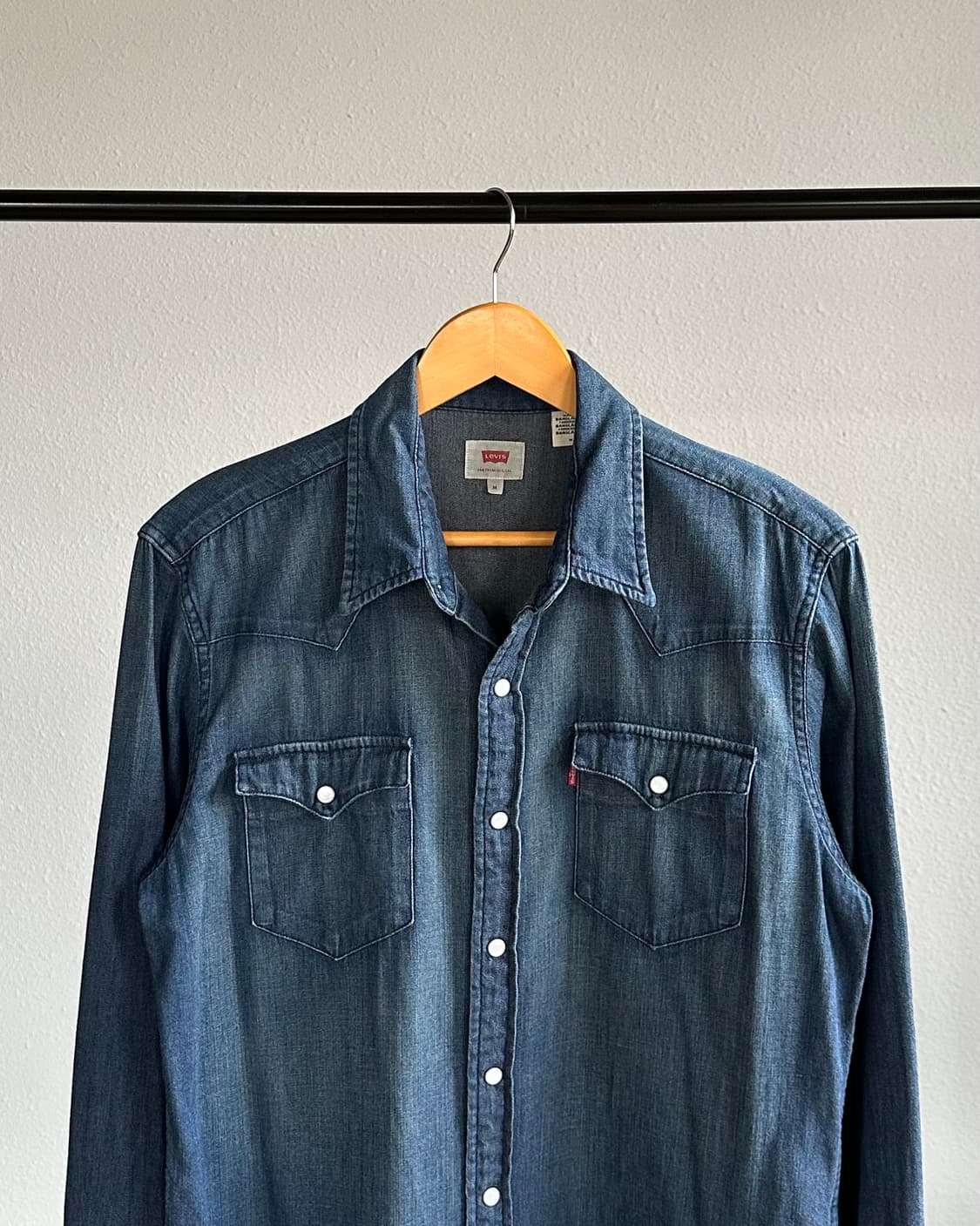 [M]리바이스 Levi's 클래식 웨스턴 데님 셔츠 상품이미지2