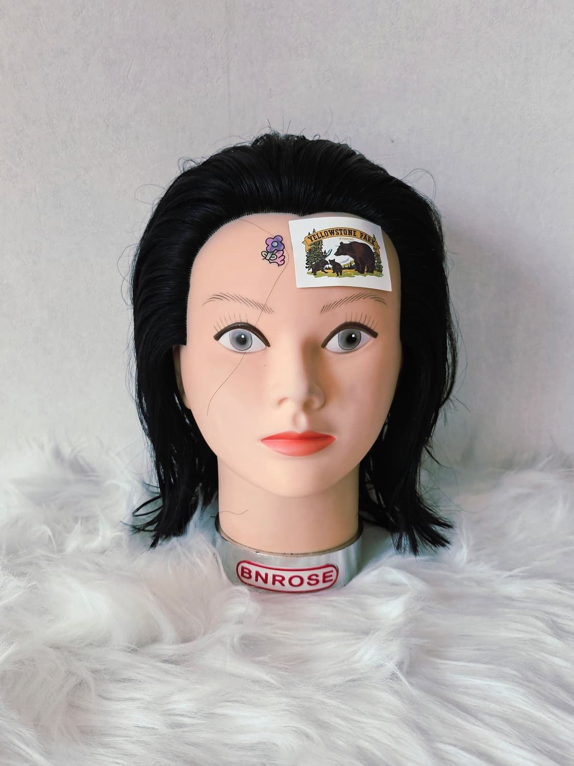 숱많은 천혜인 구버전 인모 통가발 3개 미용사 국가자격증 커트 연습용 상품이미지5