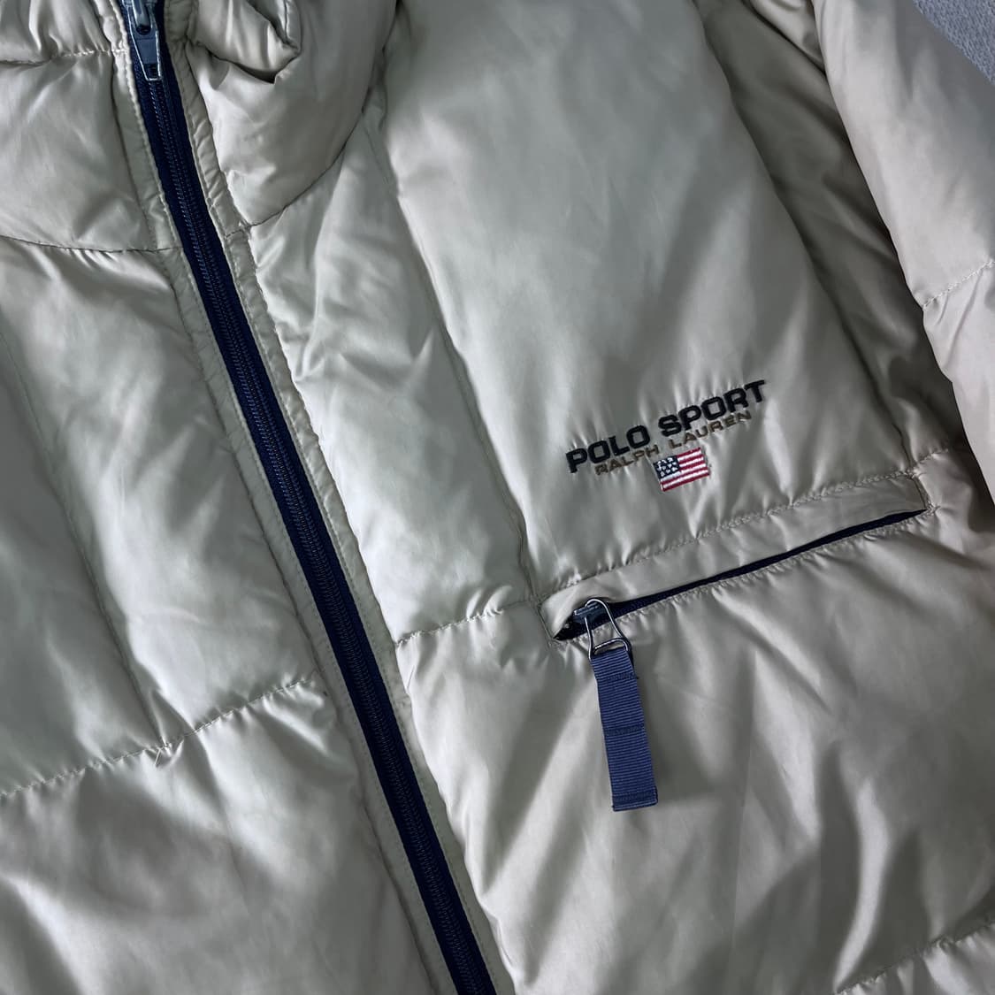 105 폴로랄프로렌 스포츠 덕다운 성조기 패딩 상품이미지2