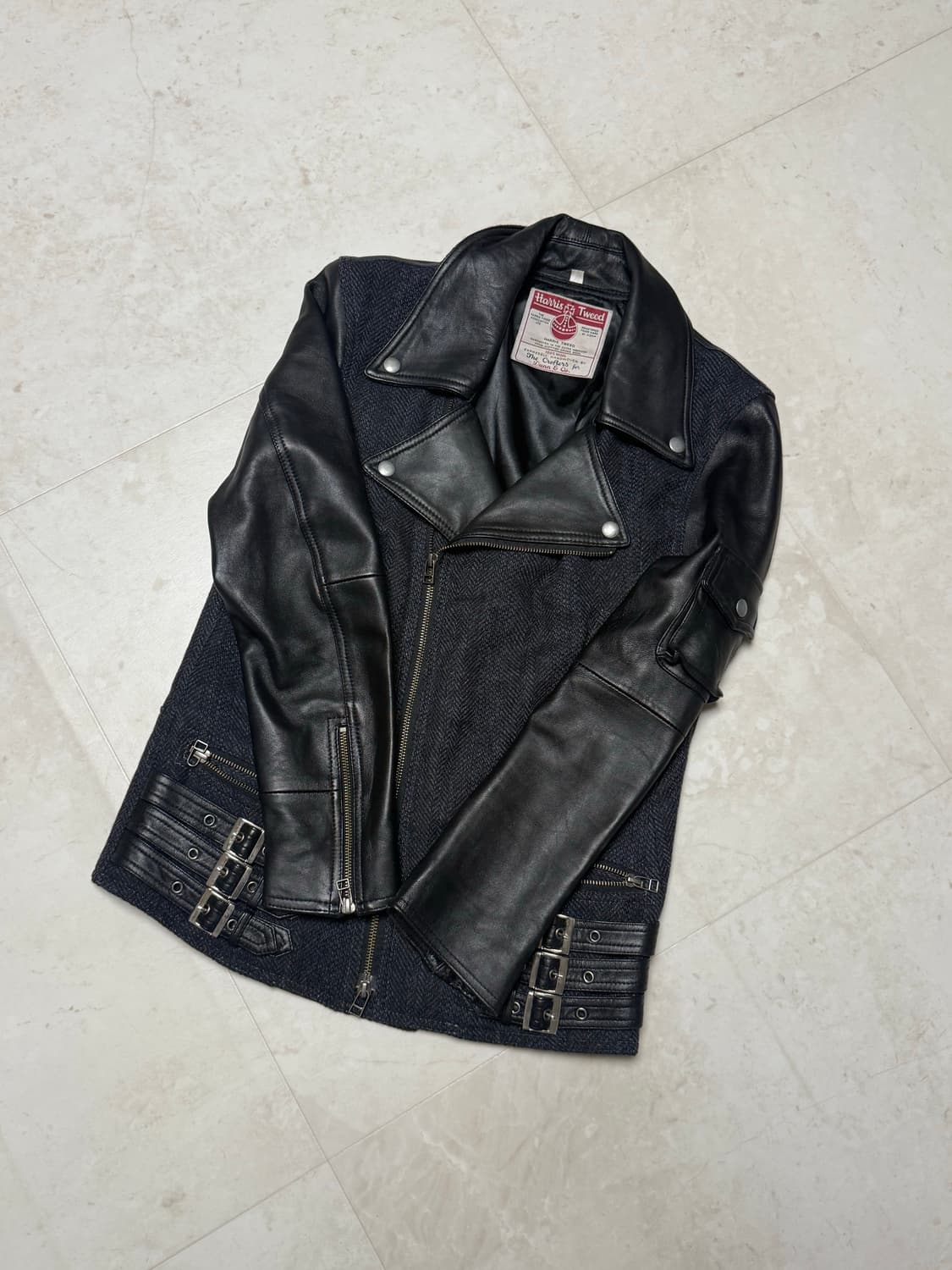 해리스 트위드 라이더 자켓 상품이미지1